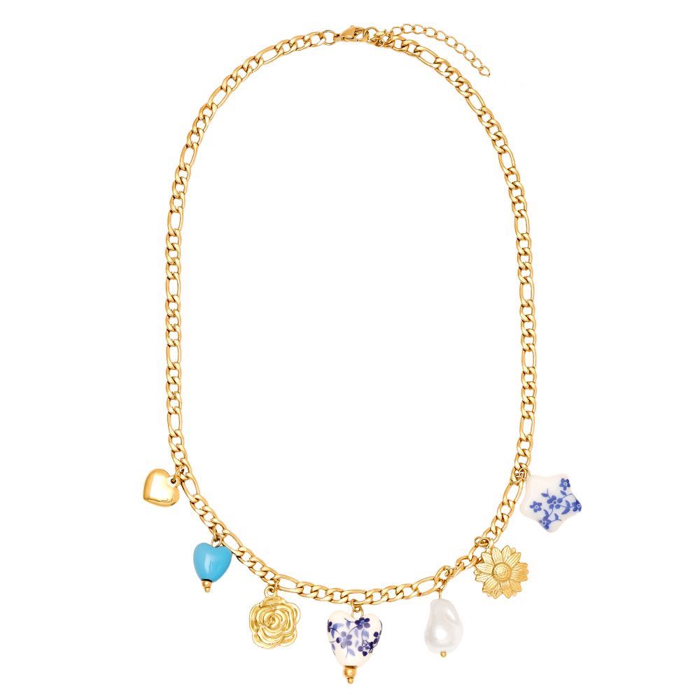Kette Charm Fancy Blue