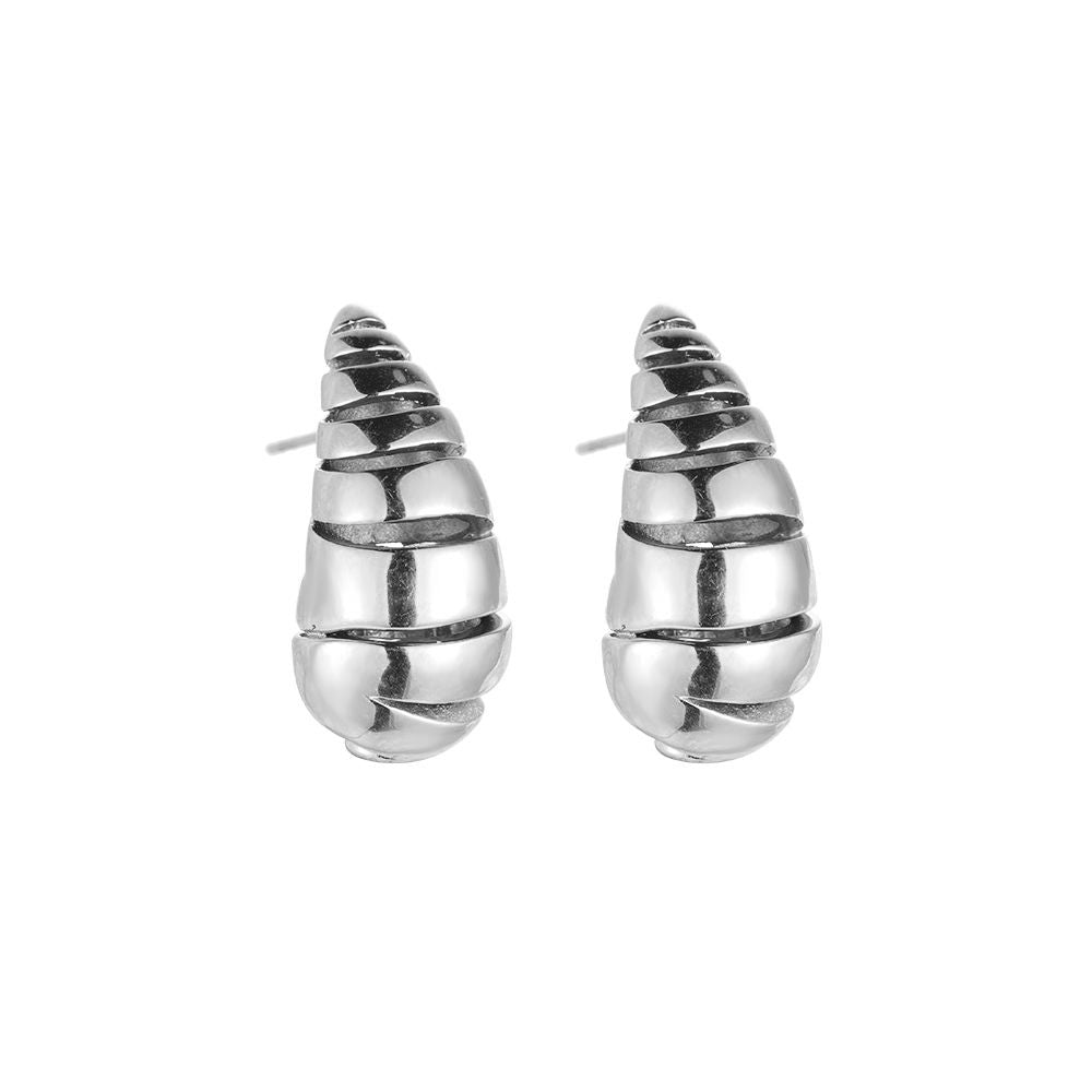 Earrings Kylie Drop Hollow 25mm
