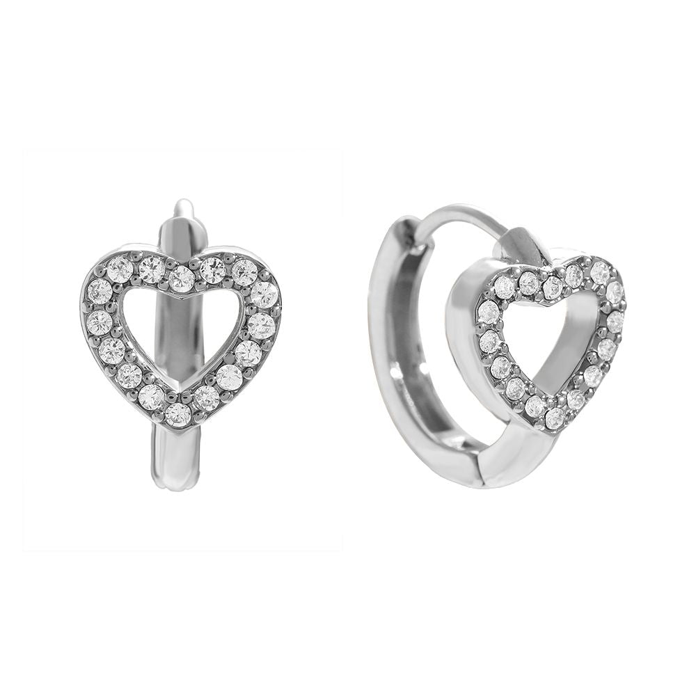Creolen Mini Heart Shine
