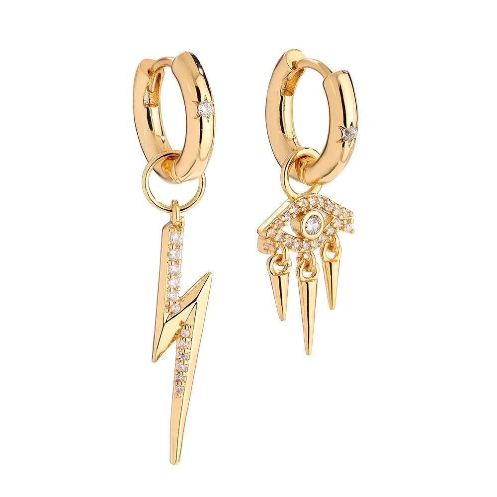 Creolen VIP Eye Flash - NK Accessoires