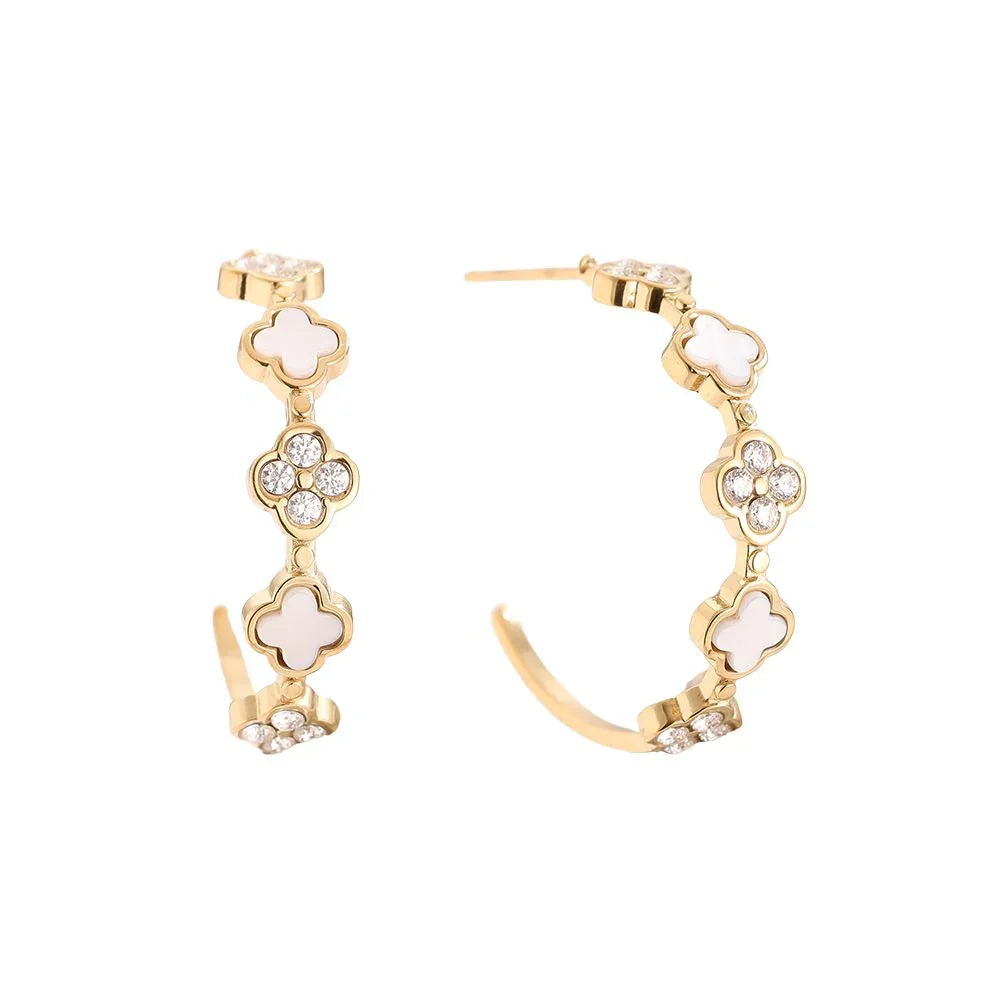 Ohrringe Clover Bloom - NK Accessoires