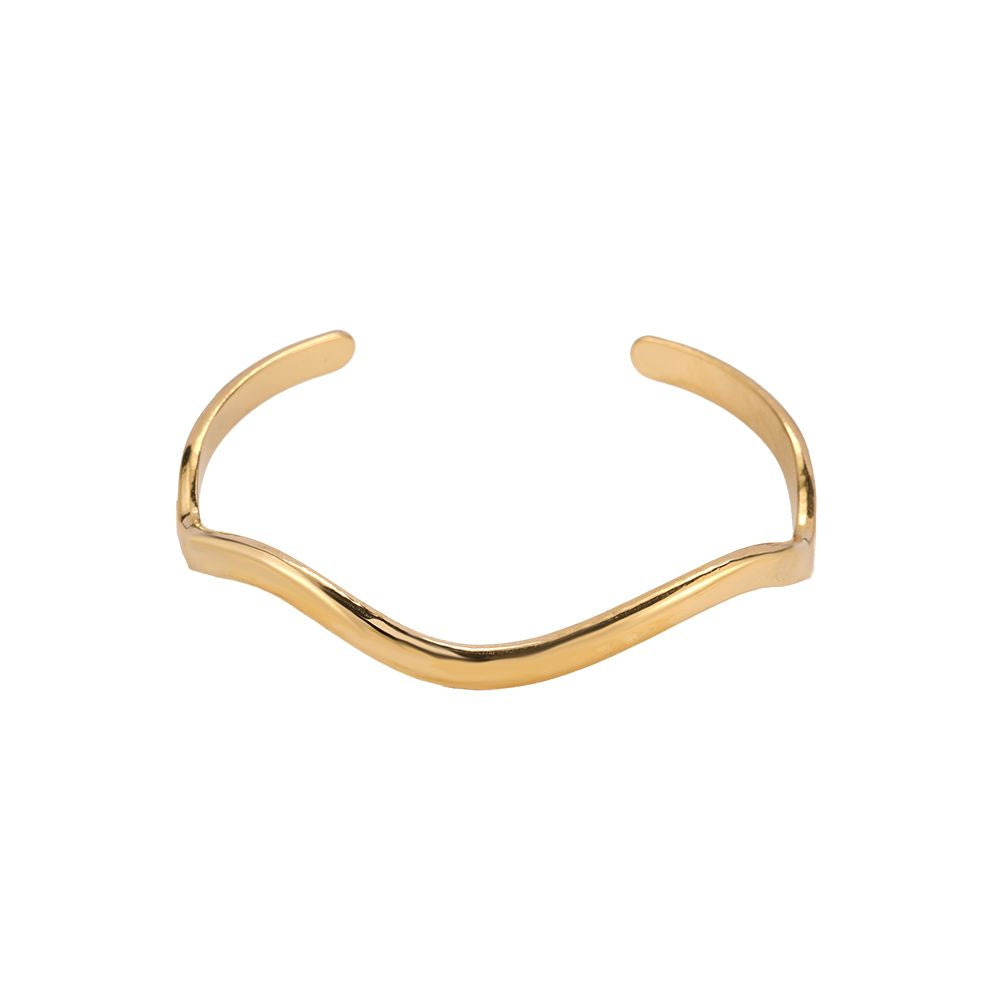 Armreif Curve Gold