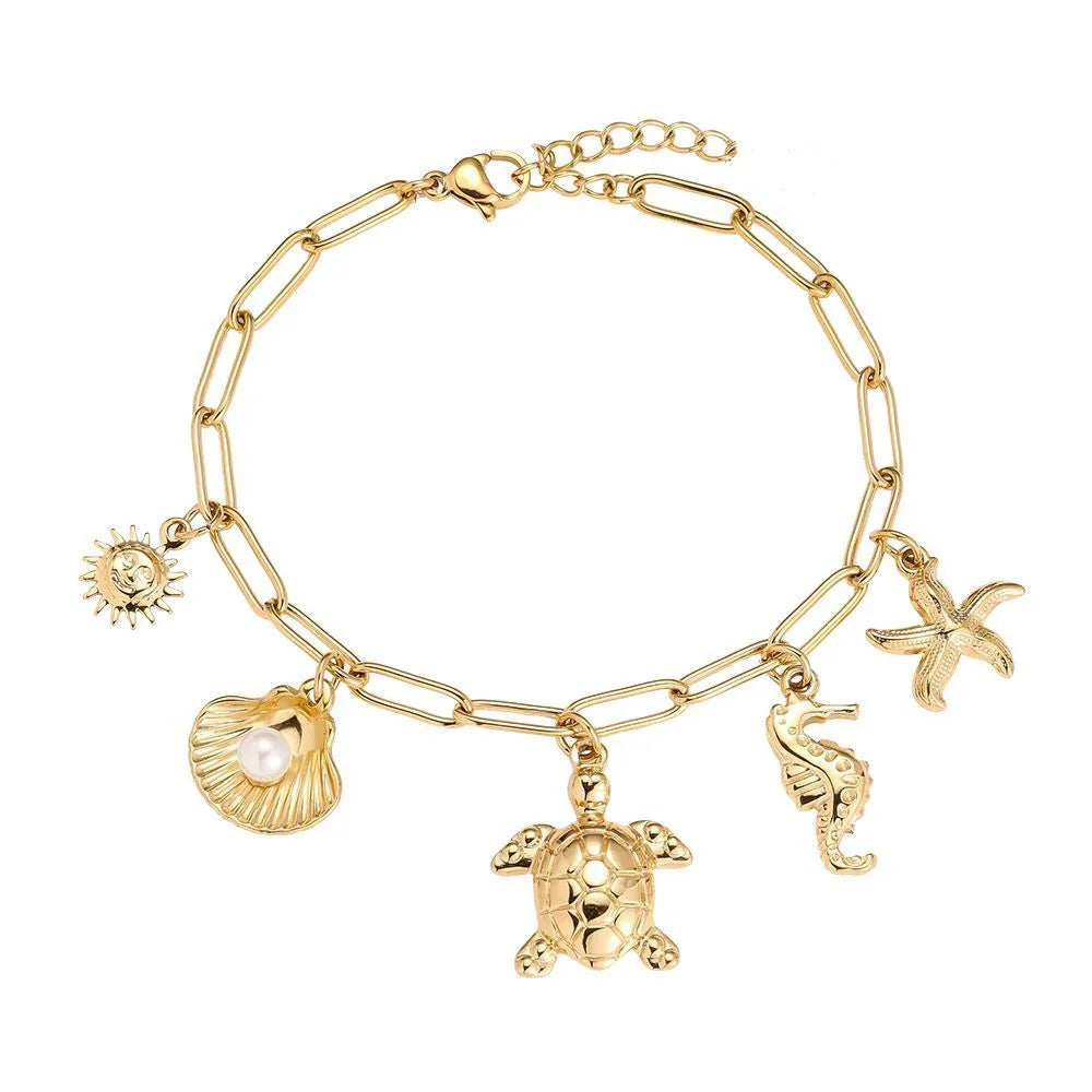 Kette Charm Ocean Turtle - NK Accessoires