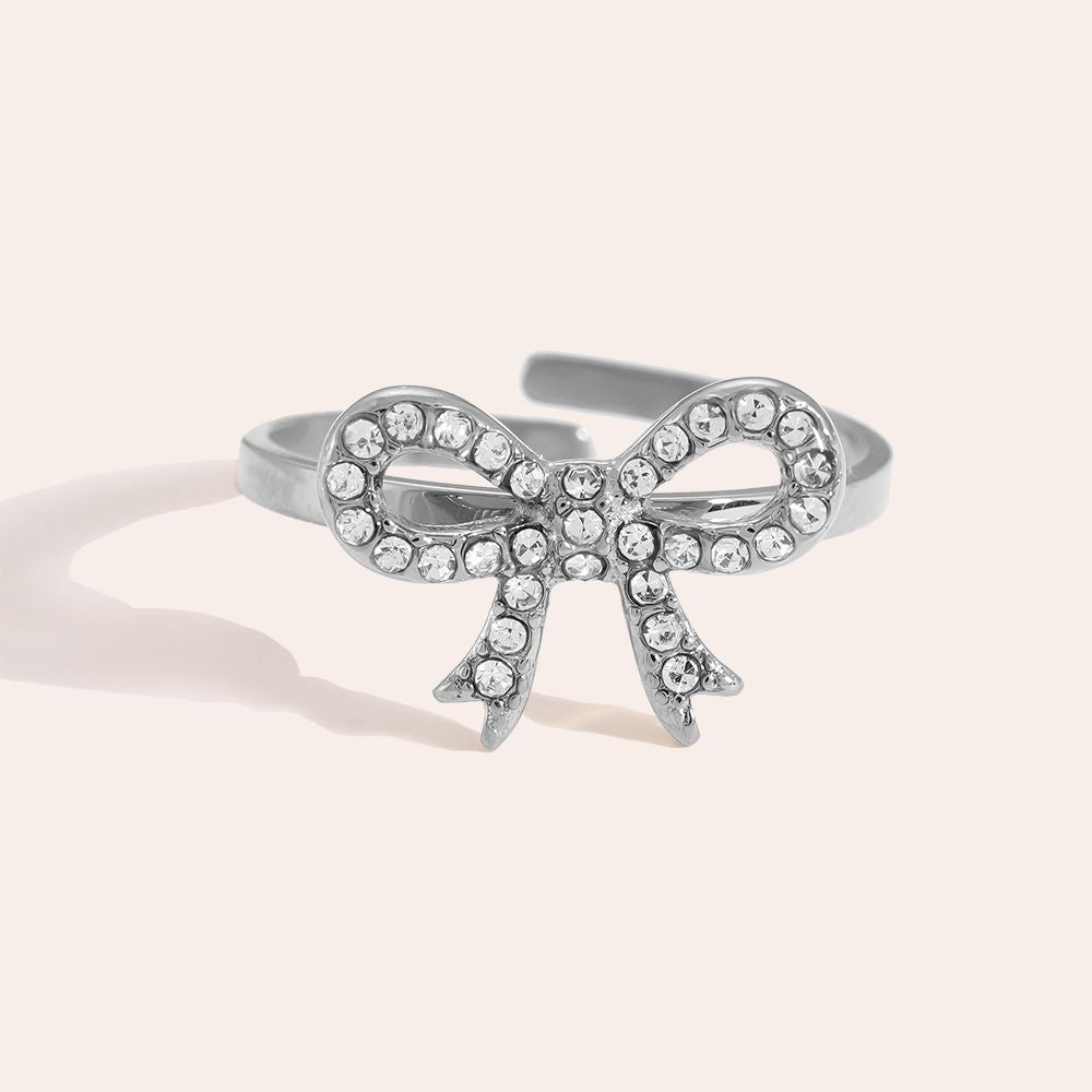 Ring Bow Glitter
