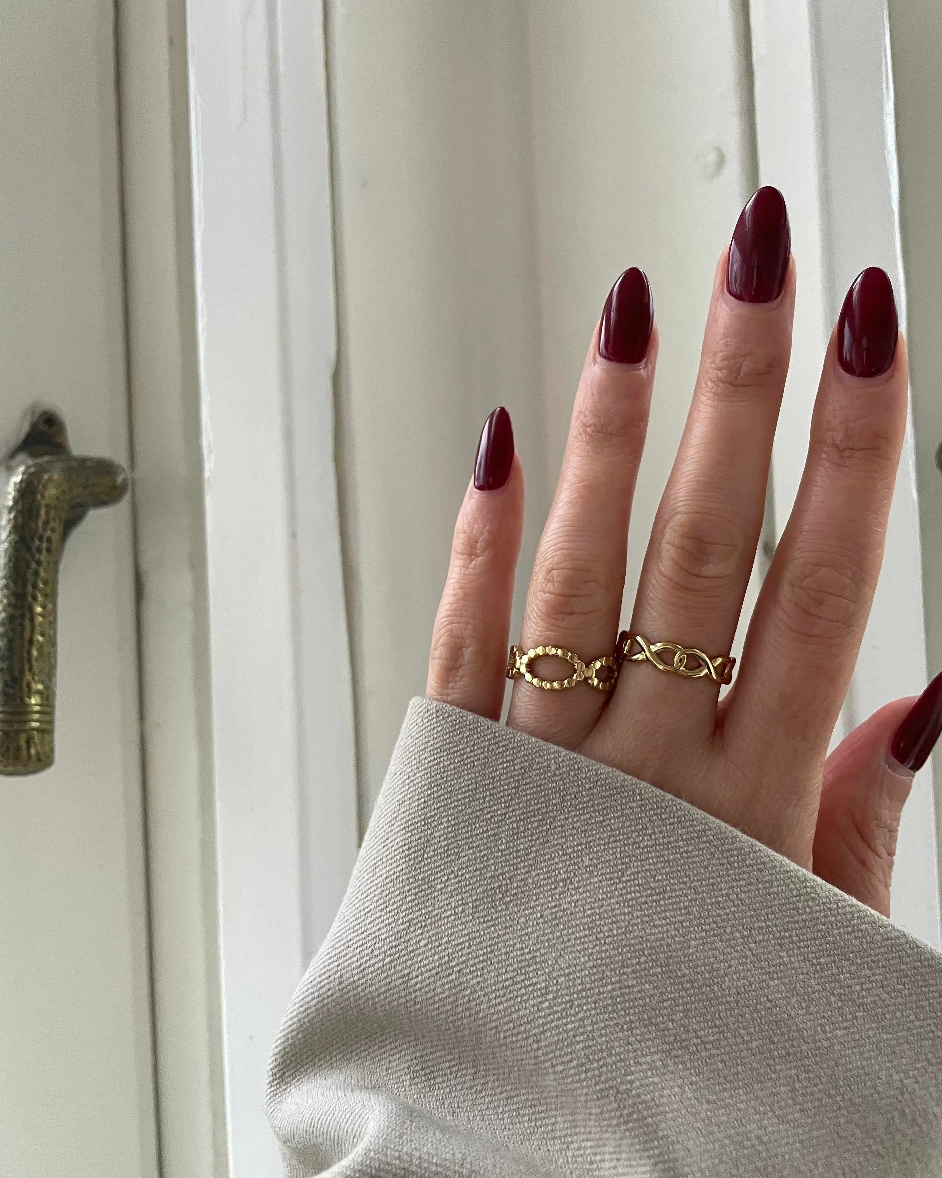 Ring Oval Dots - NK Accessoires