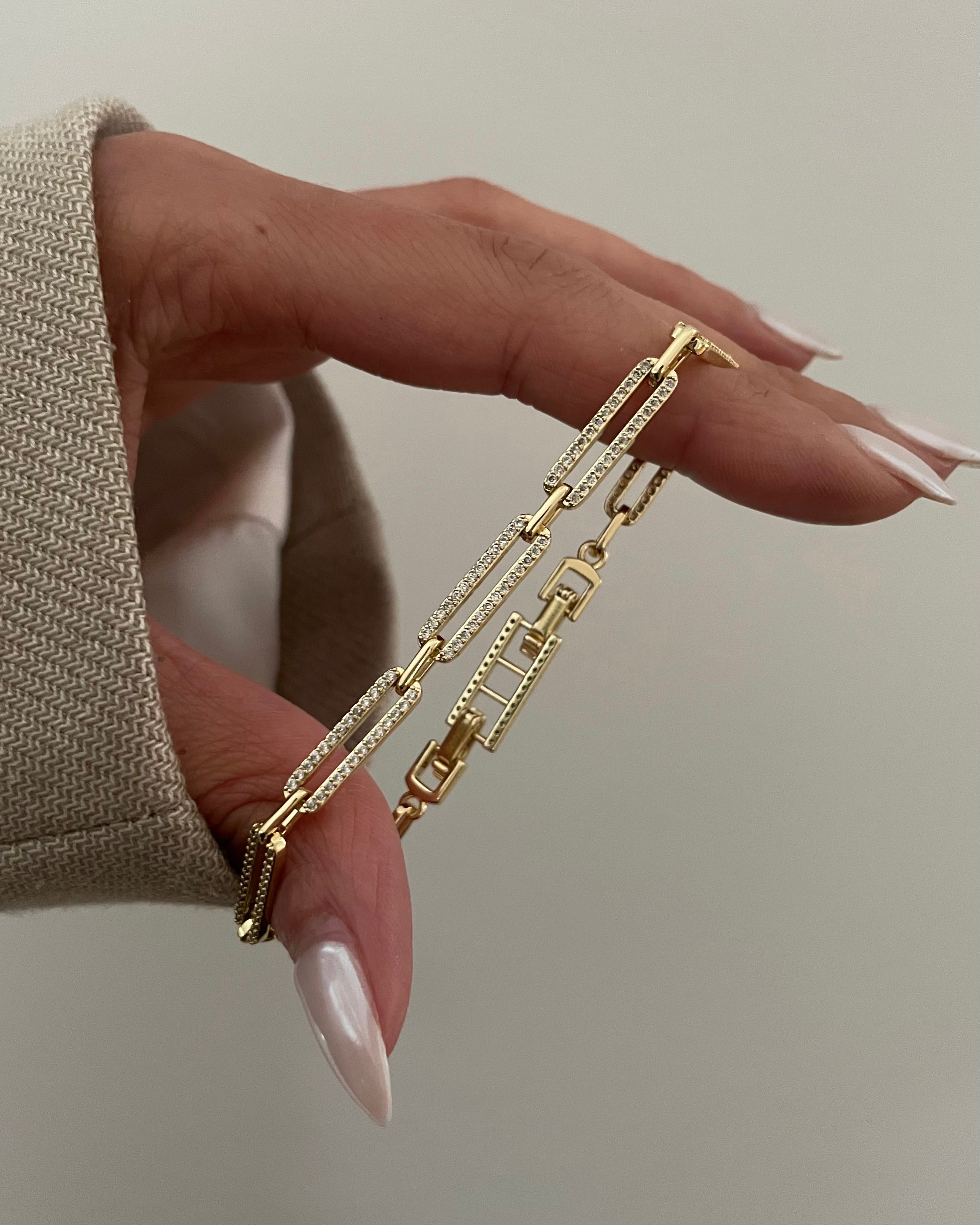 Armband VIP Chain Chic- 14K vergoldet