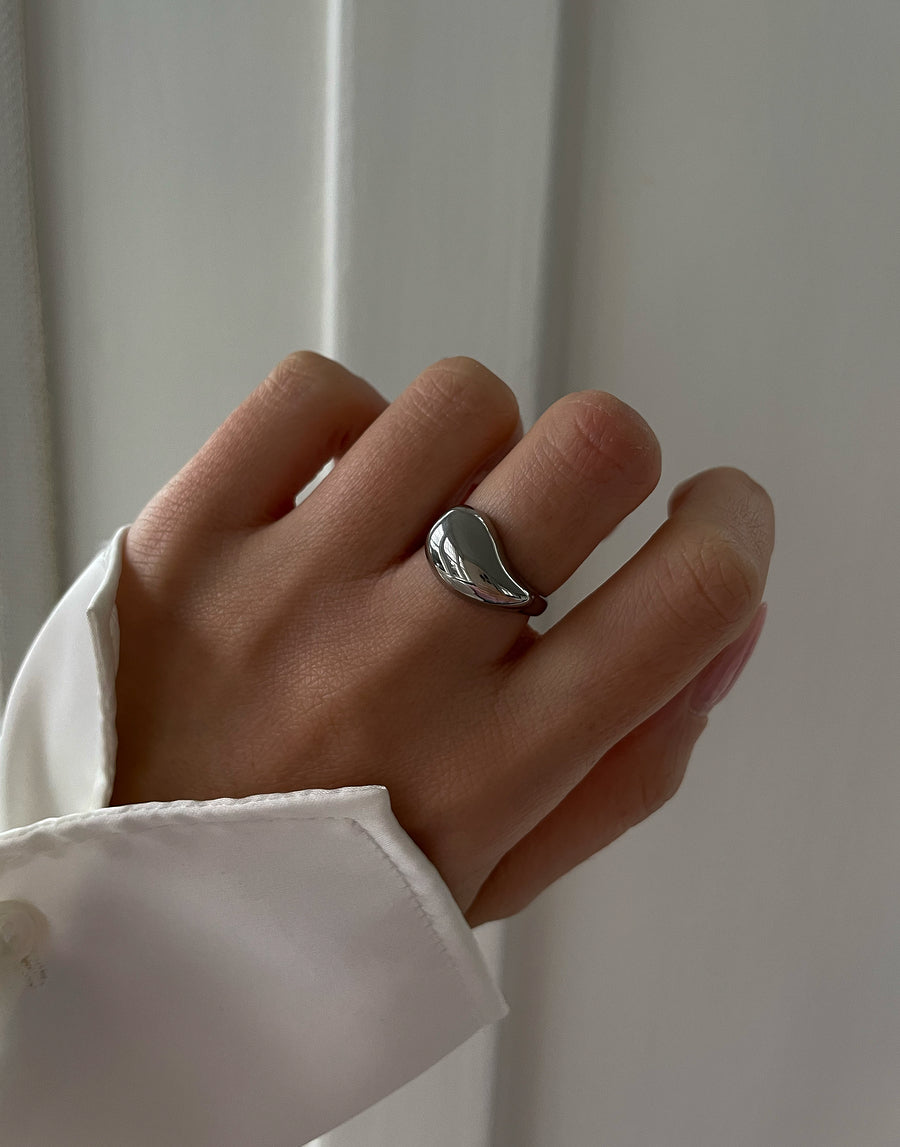 Kylie Drop Gümüş Yüzük