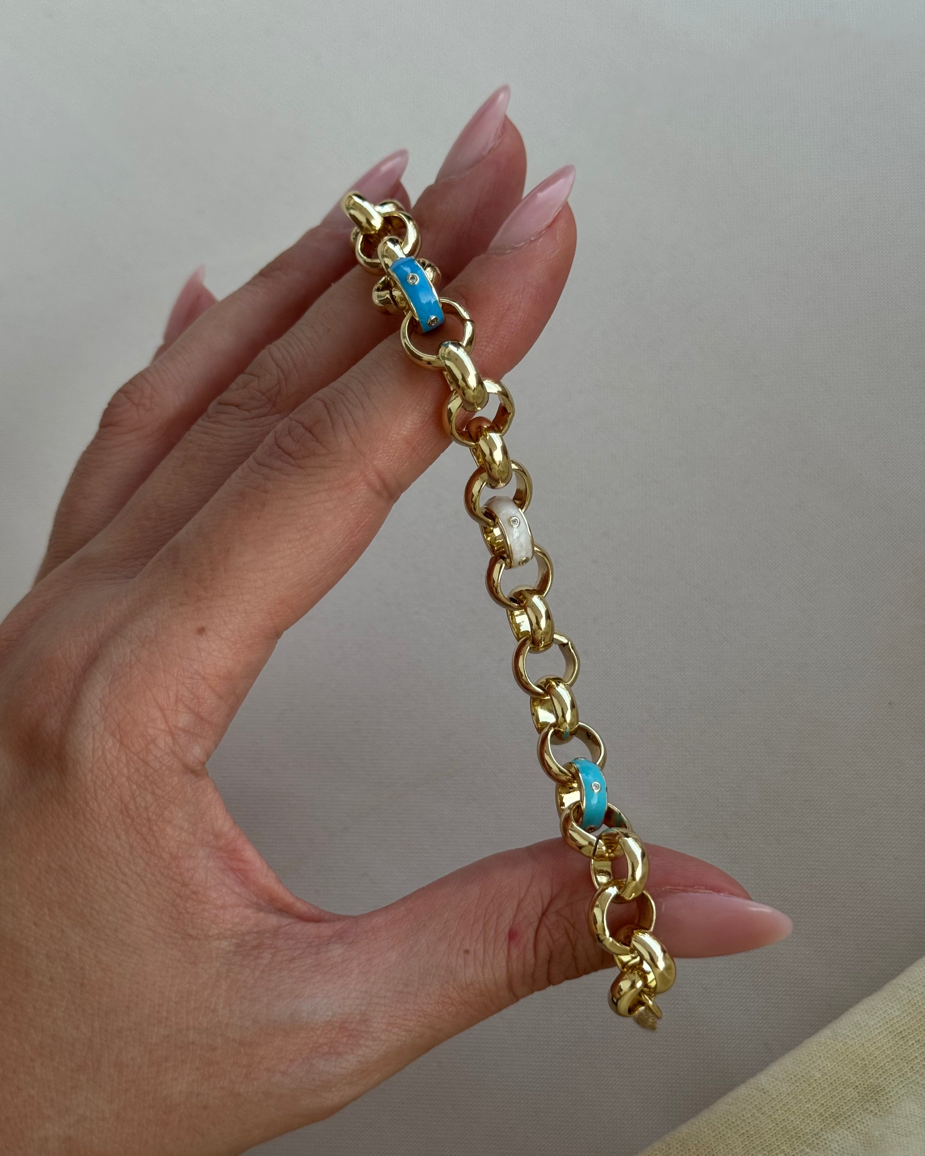 Armband VIP Mineli 14K vergoldet