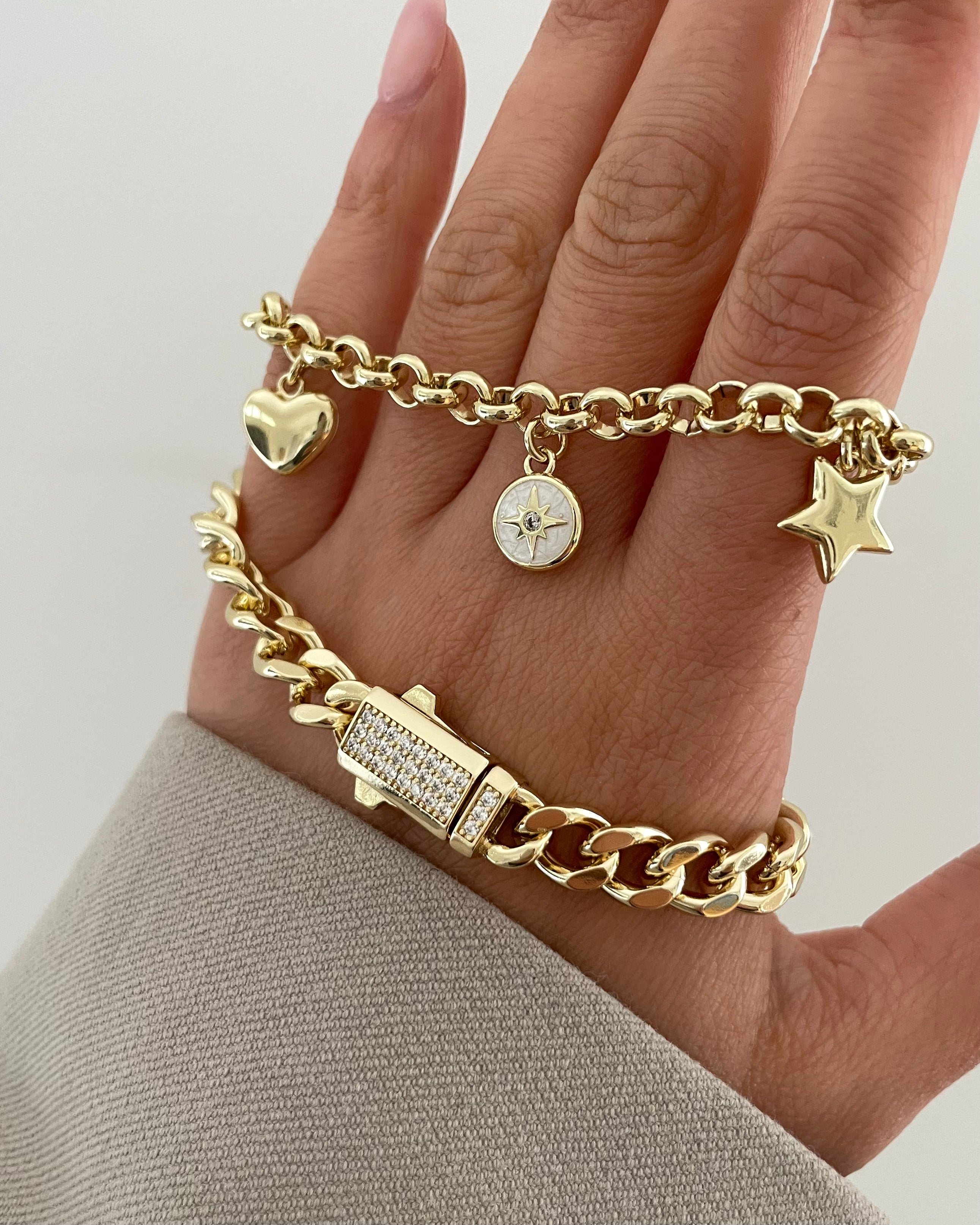 Armband VIP Gourmet Classic -14K vergoldet
