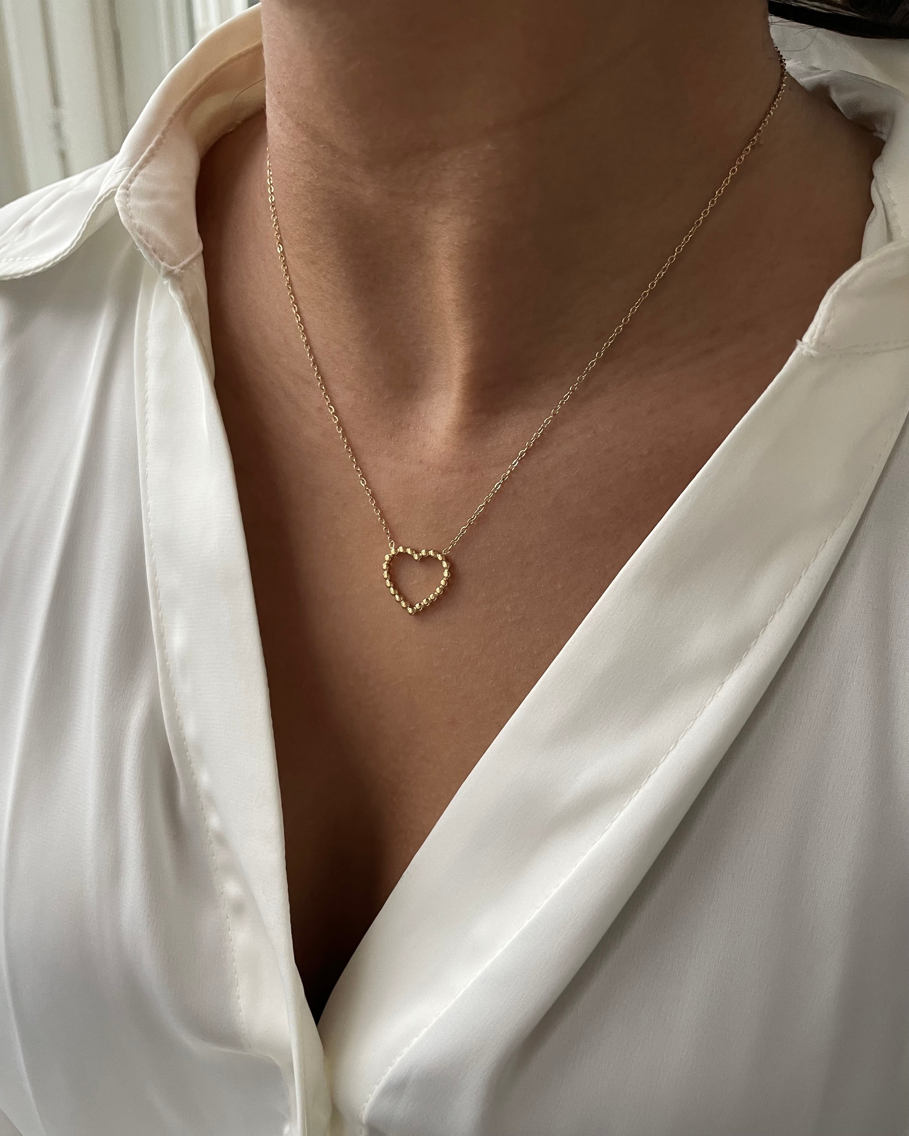 Kette Dots Heart