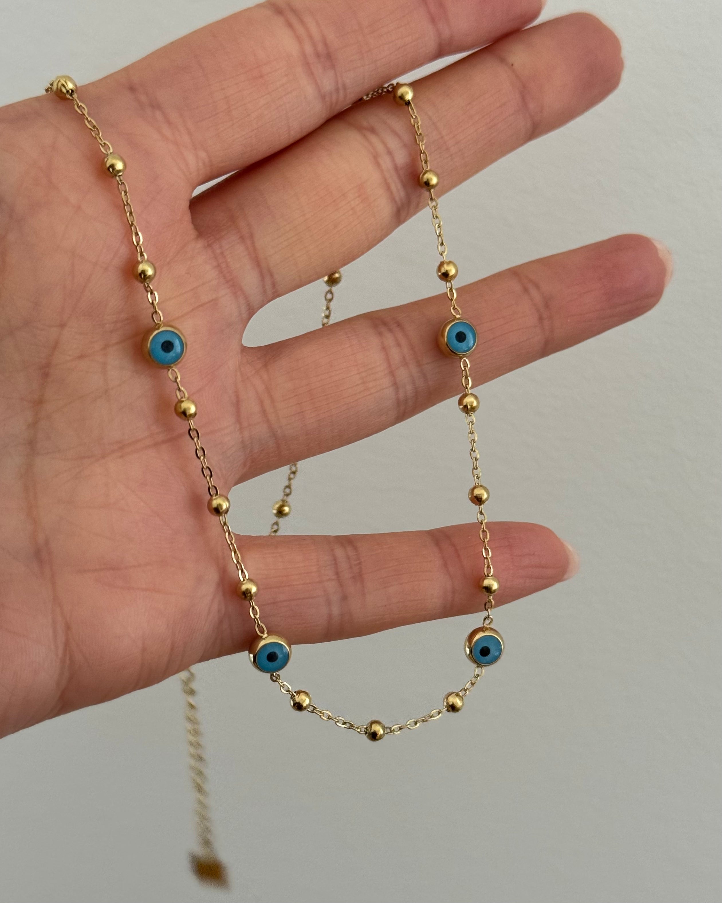 Kette Nazar- 18K vergoldet