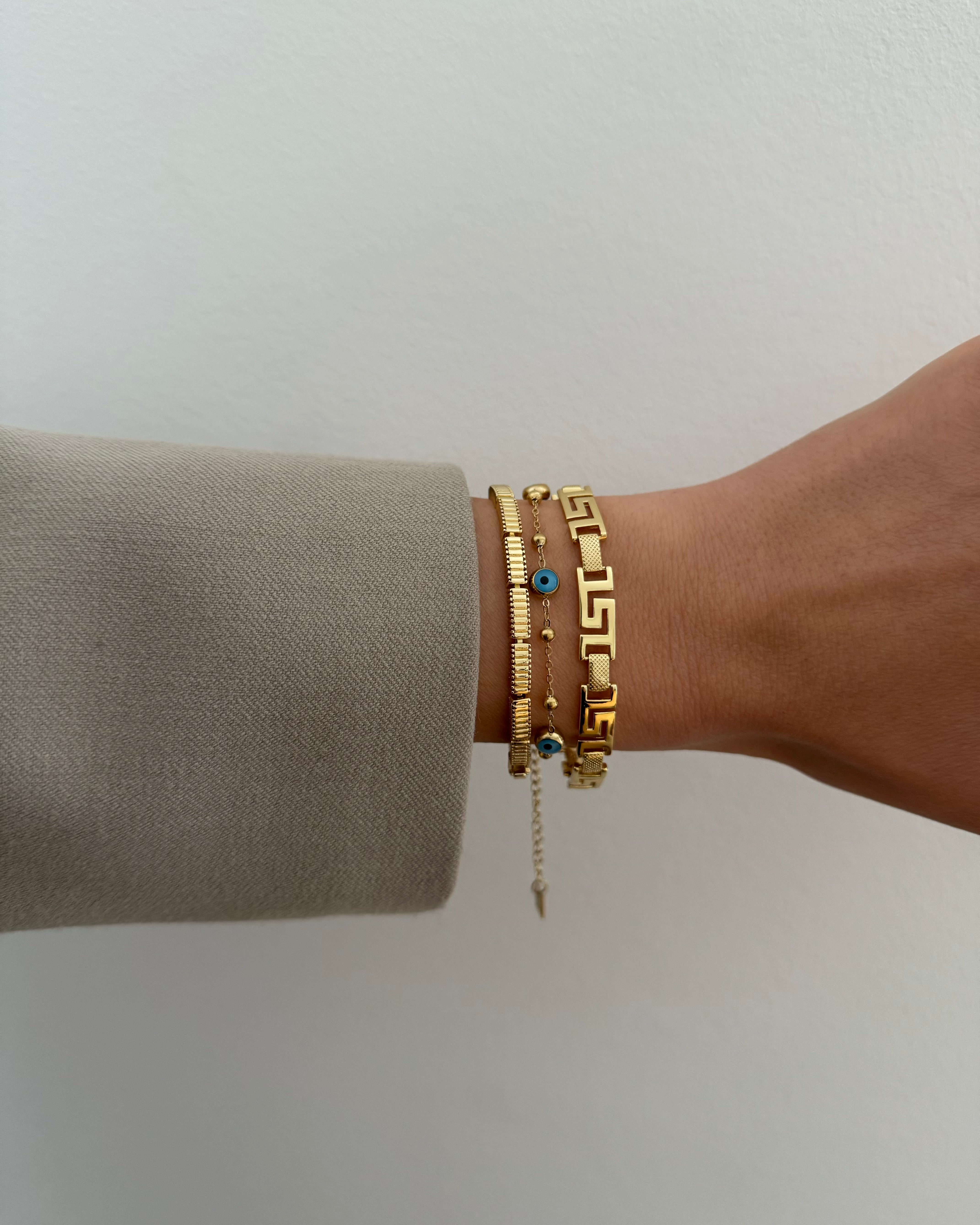 Armband Nazar -18K vergoldet