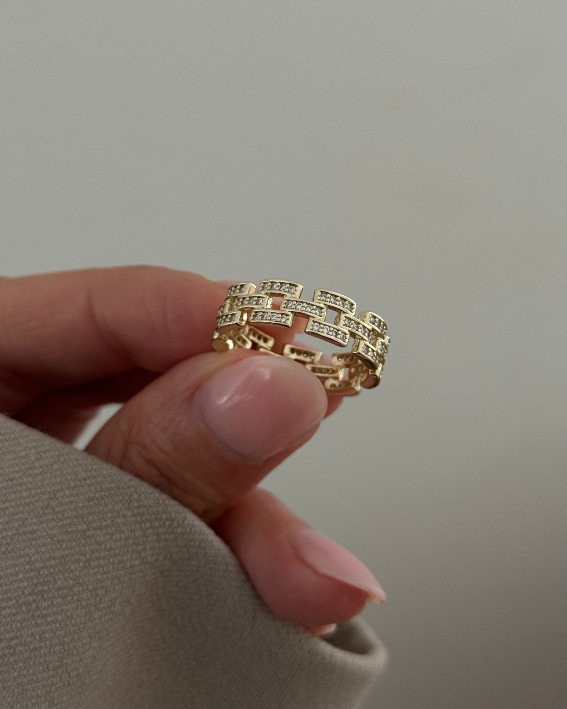 Ring VIP Golden Shine -14K vergoldet