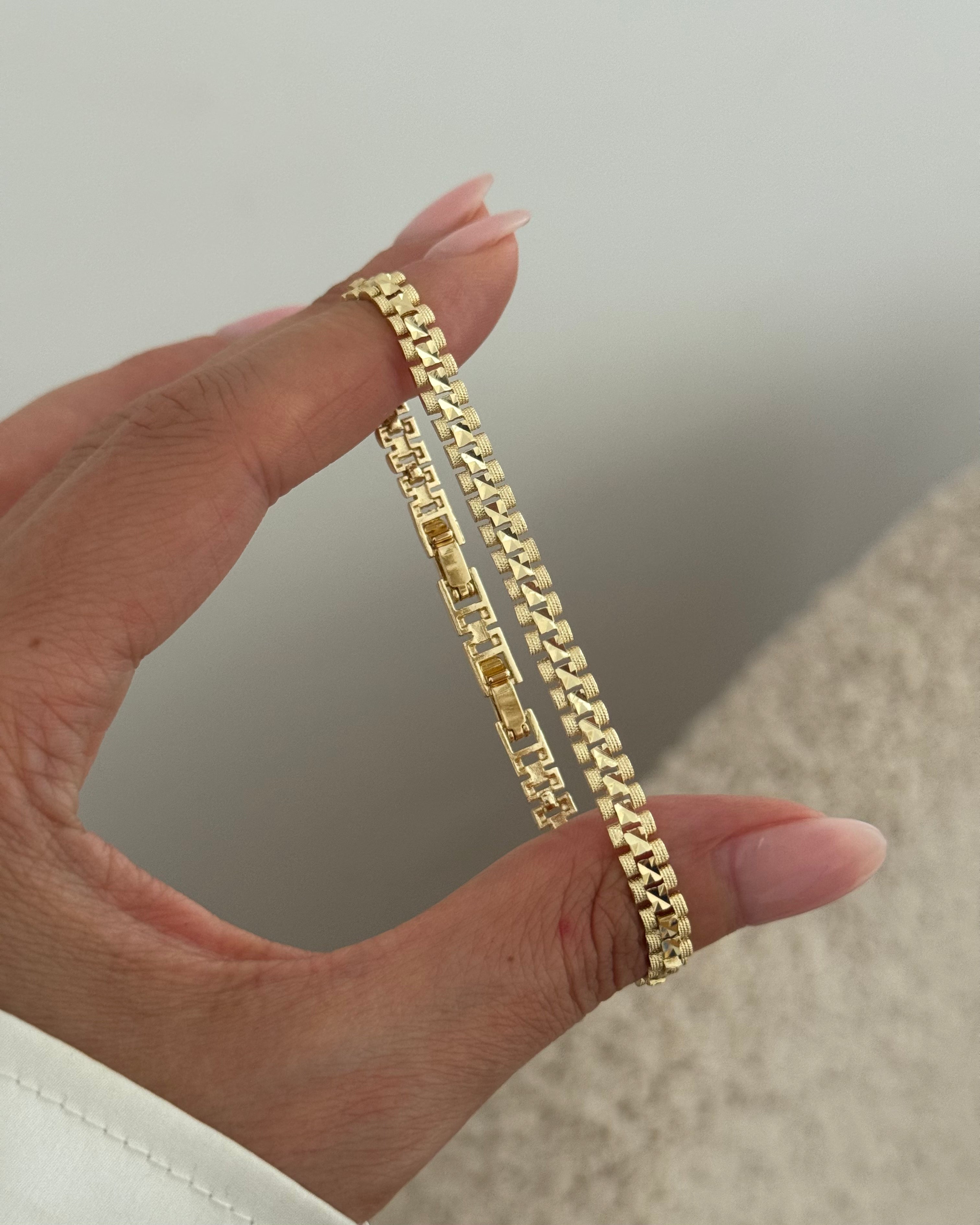 Armband VIP Fine Chain -14K vergoldet
