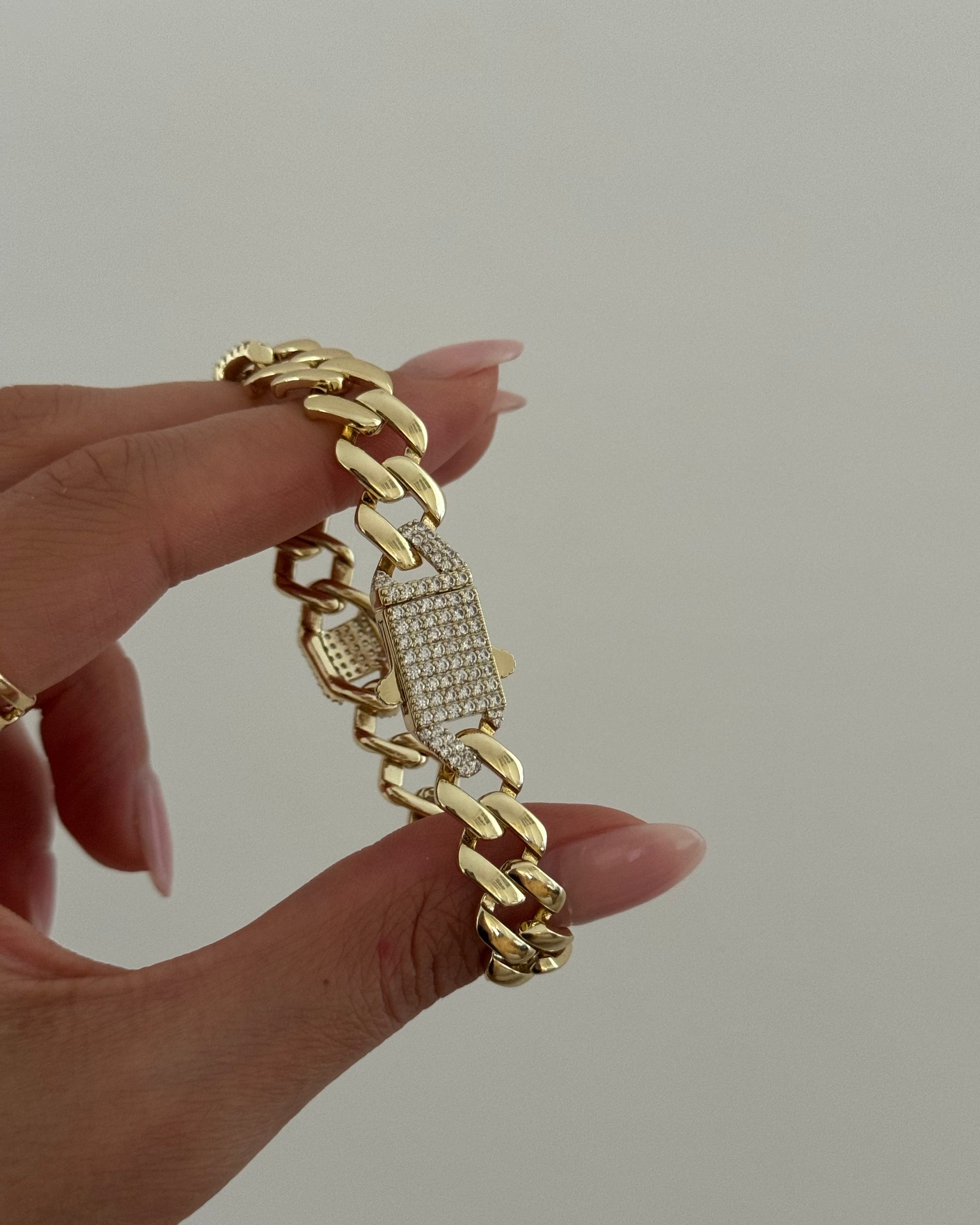 Armband VIP Gurmet Endless -14K vergoldet
