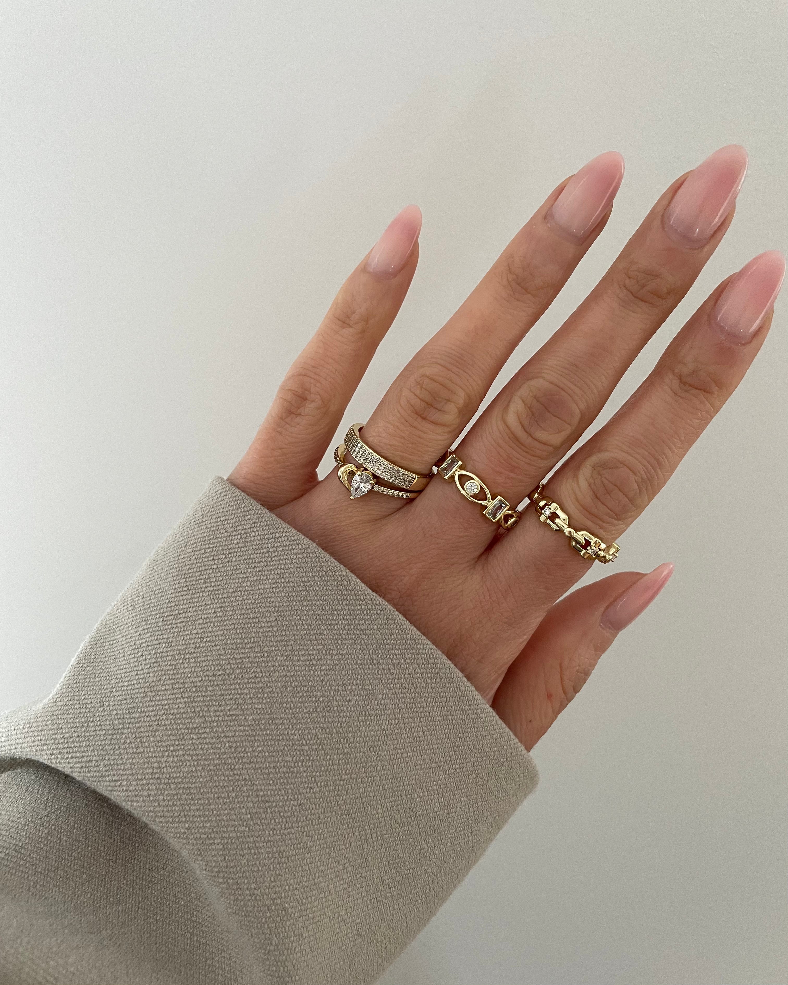 Ring VIP Eye Brillant -14K vergoldet