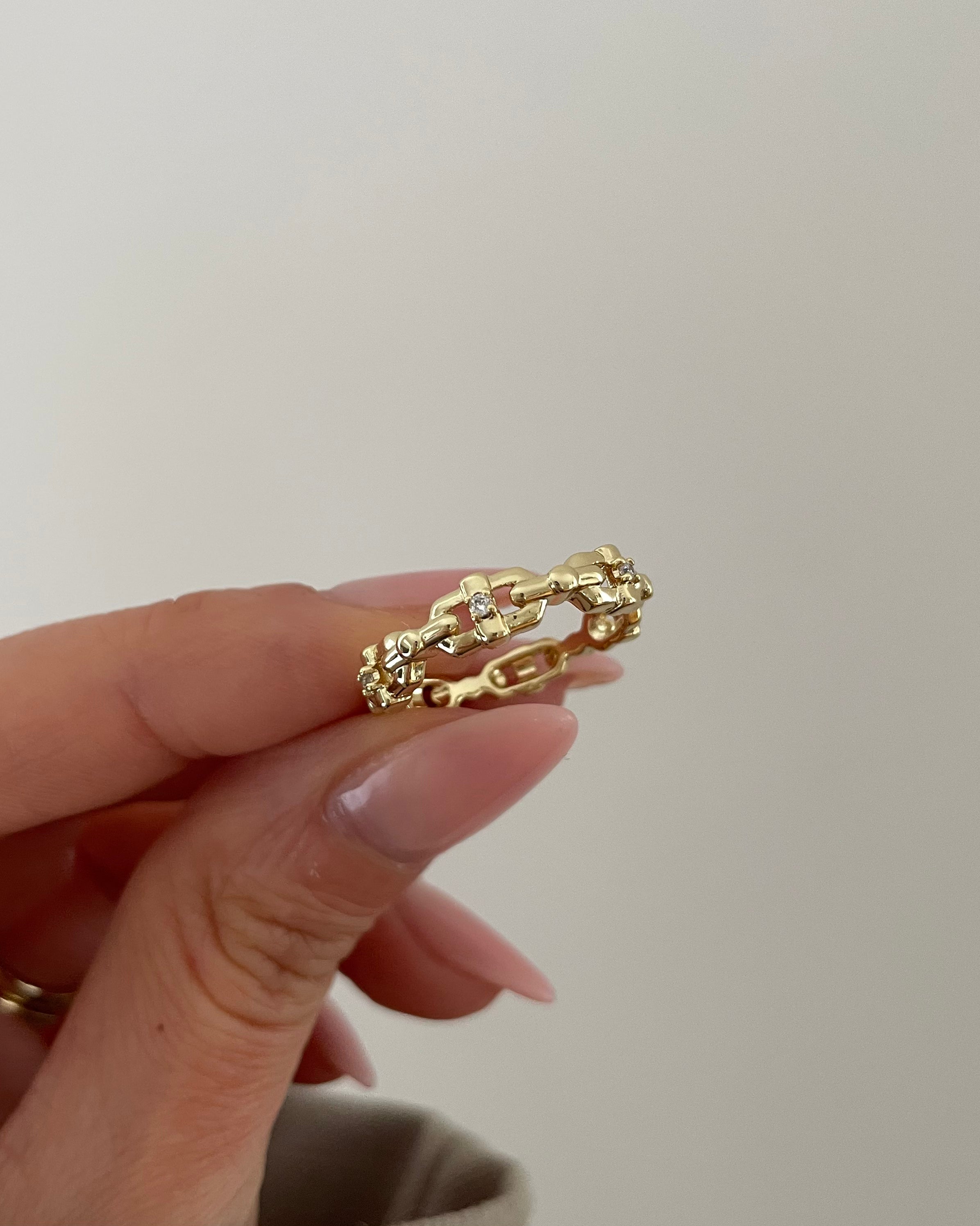 Ring VIP Lock -14K vergoldet