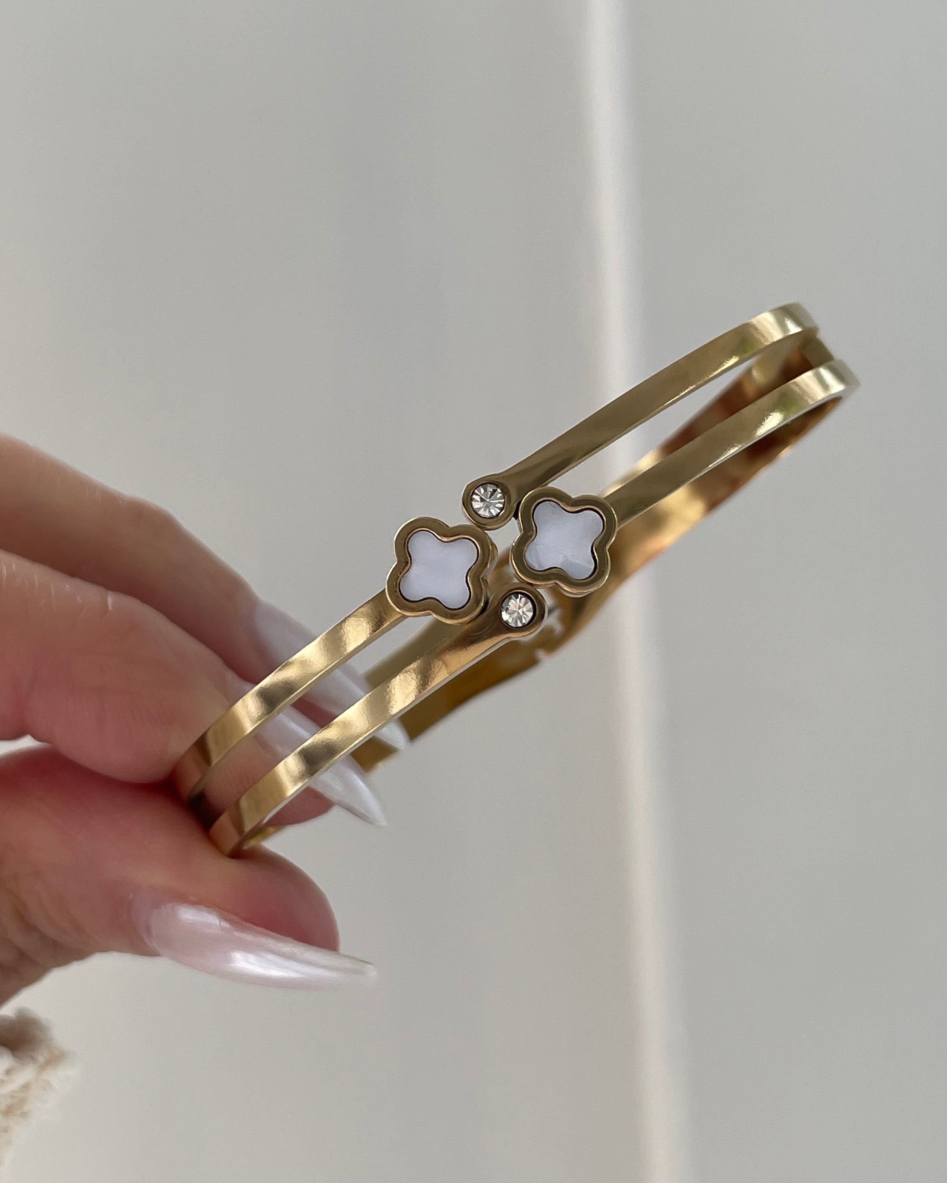 Yonca Çift Yonca Bileziği