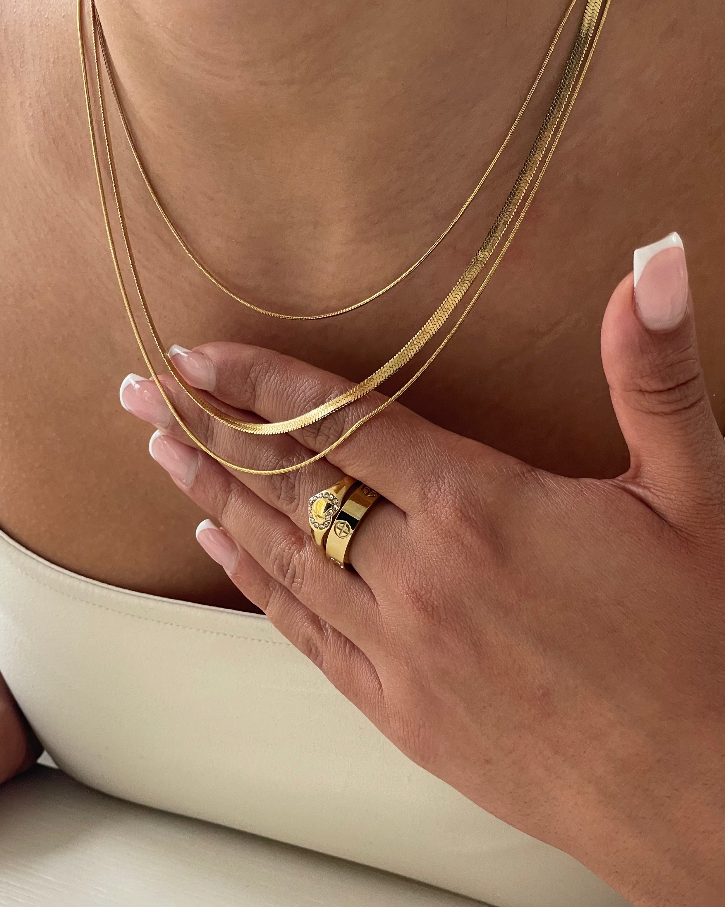 Kette Layer 3'er Snake Fine