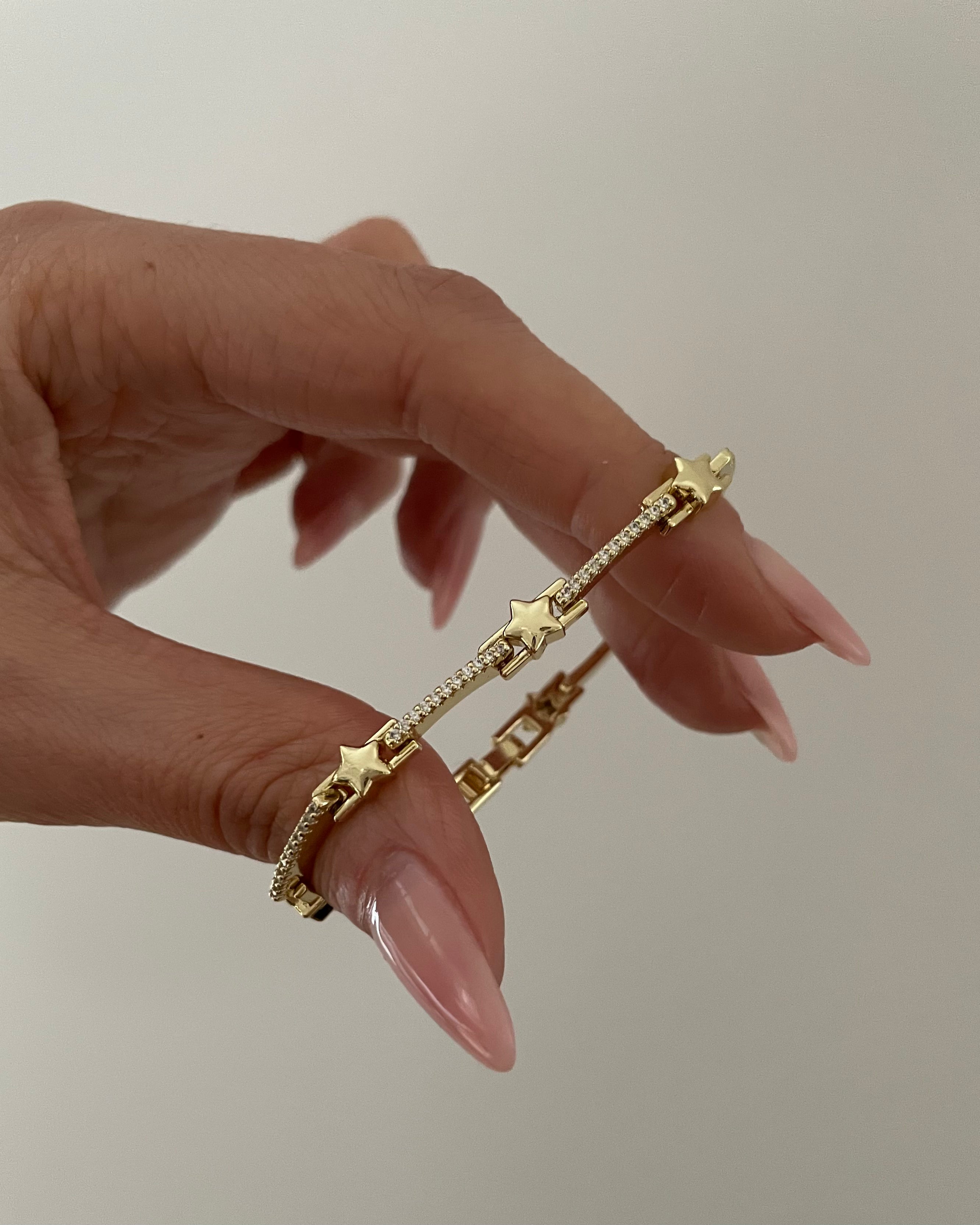 Armband VIP StarLine -14K vergoldet