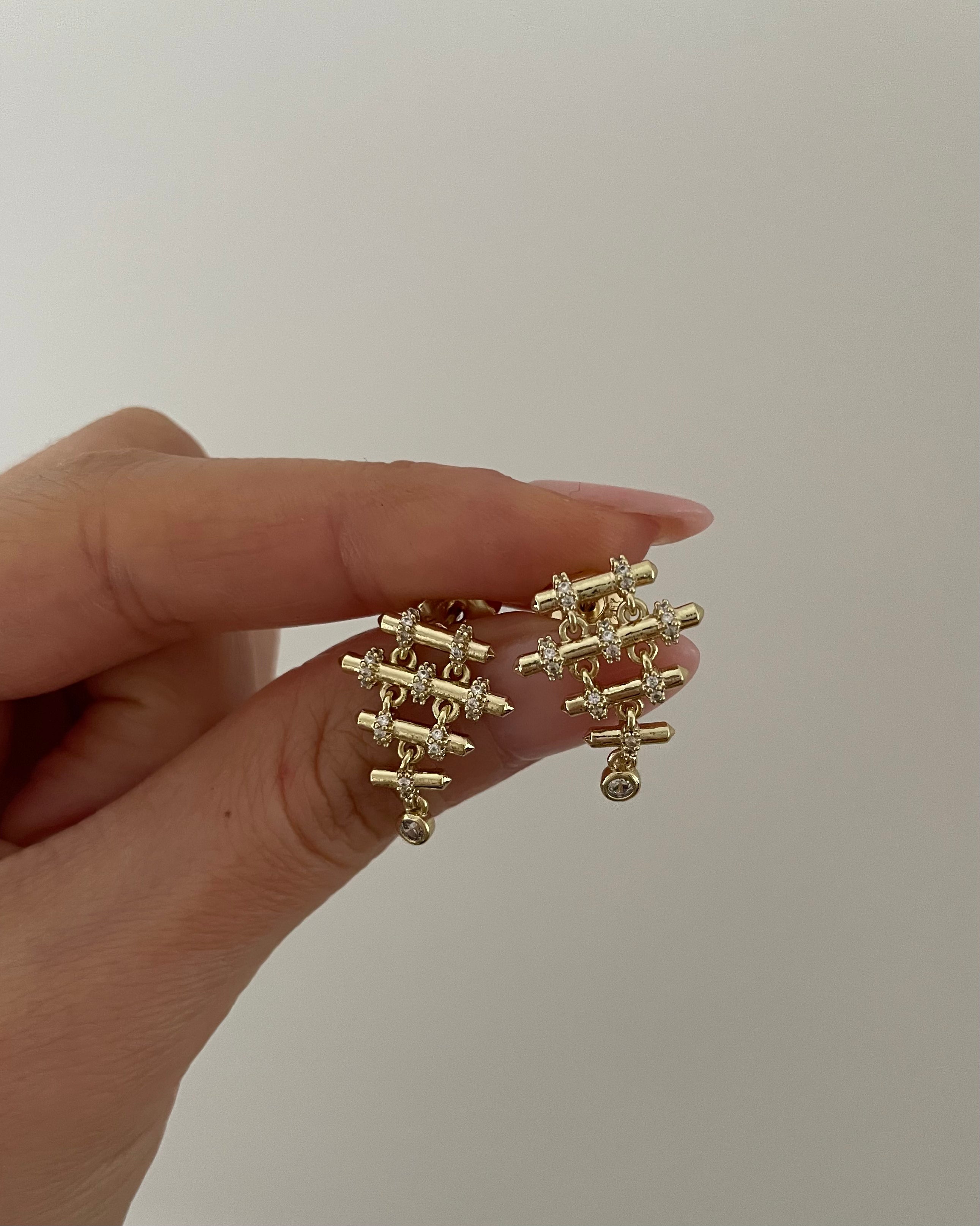 Ohrringe VIP Vega -14K vergoldet