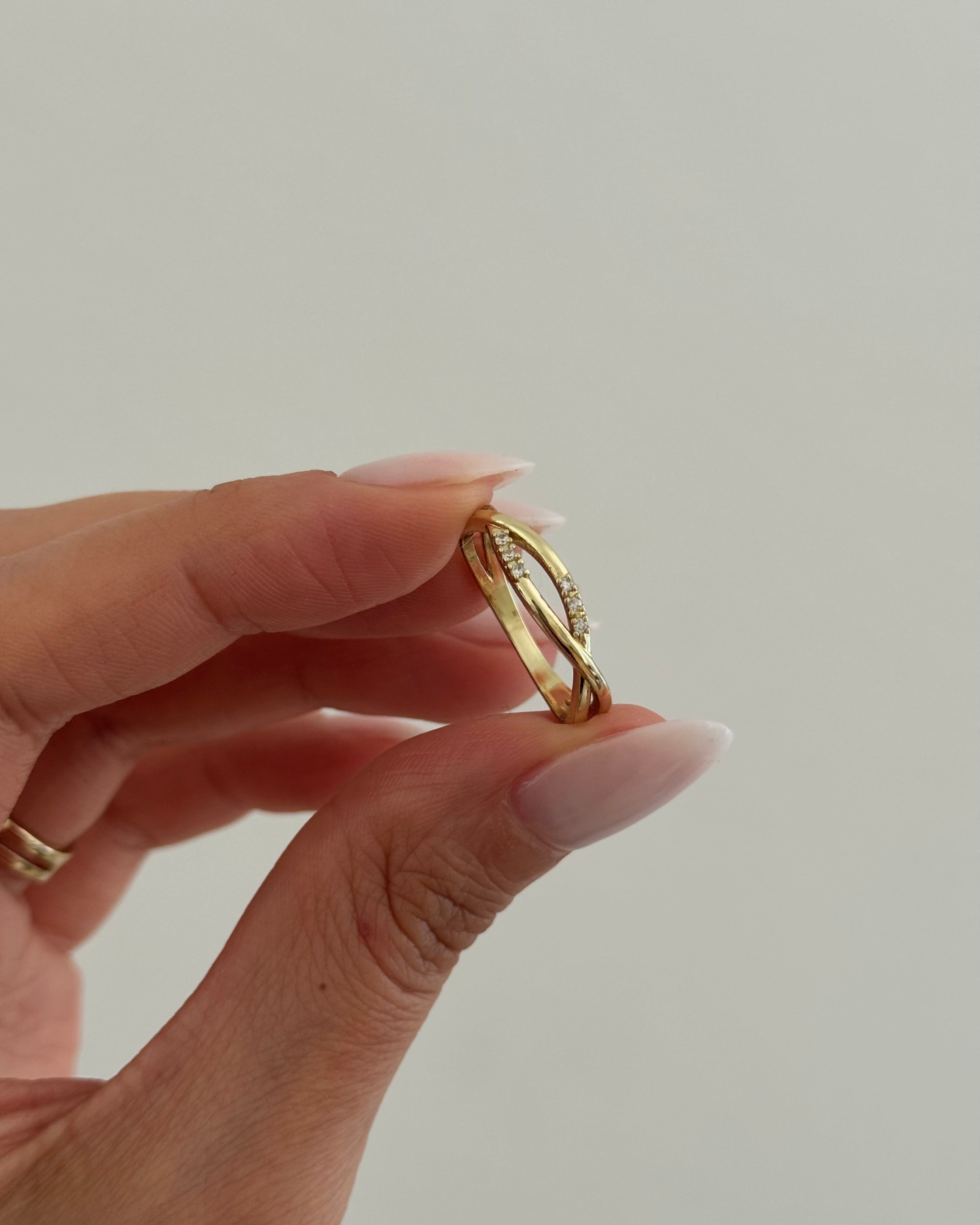 Ring VIP Fine Riva -14K vergoldet
