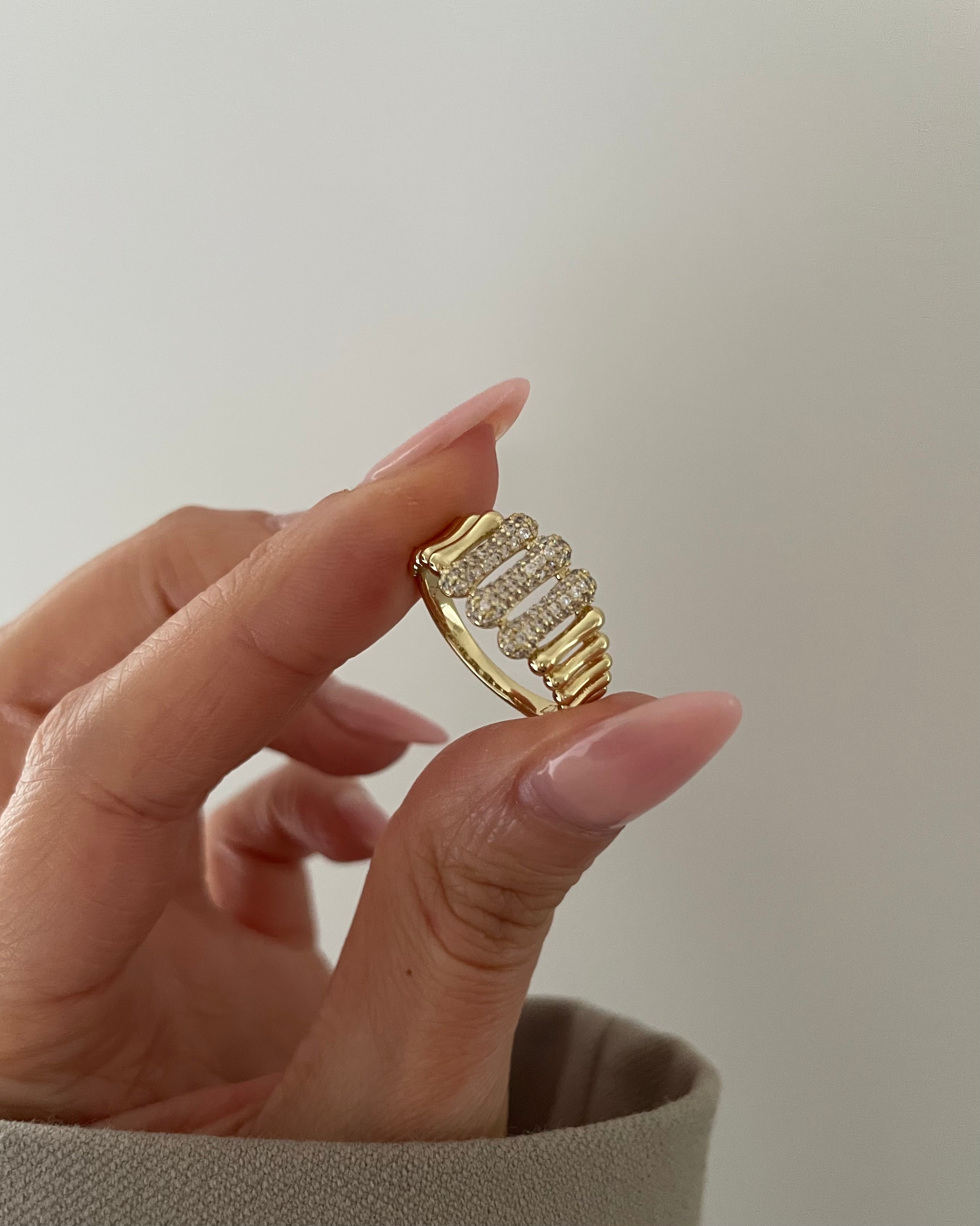 Ring VIP Royal Glow -14K vergoldet