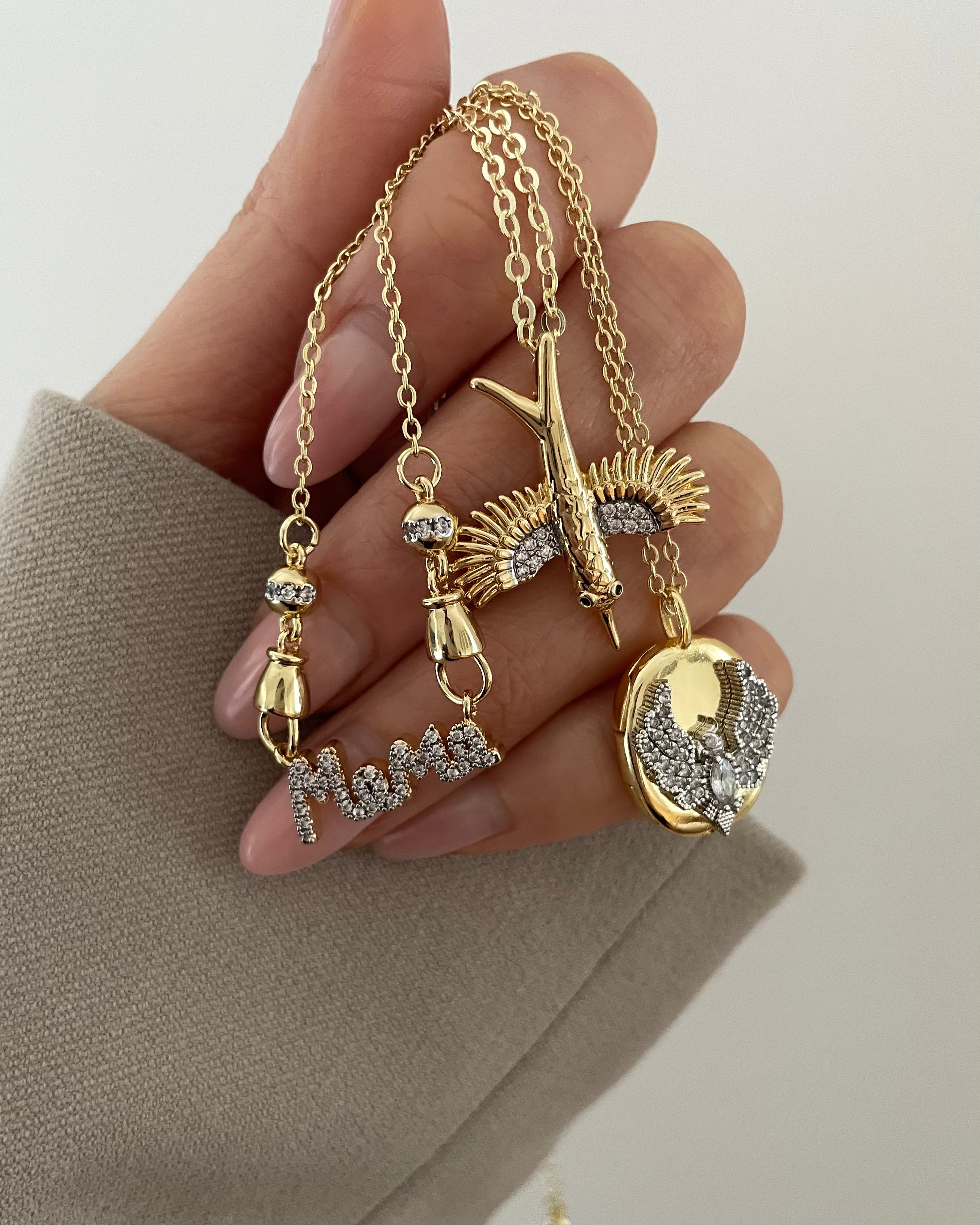 Kette VIP Mama -14K vergoldet