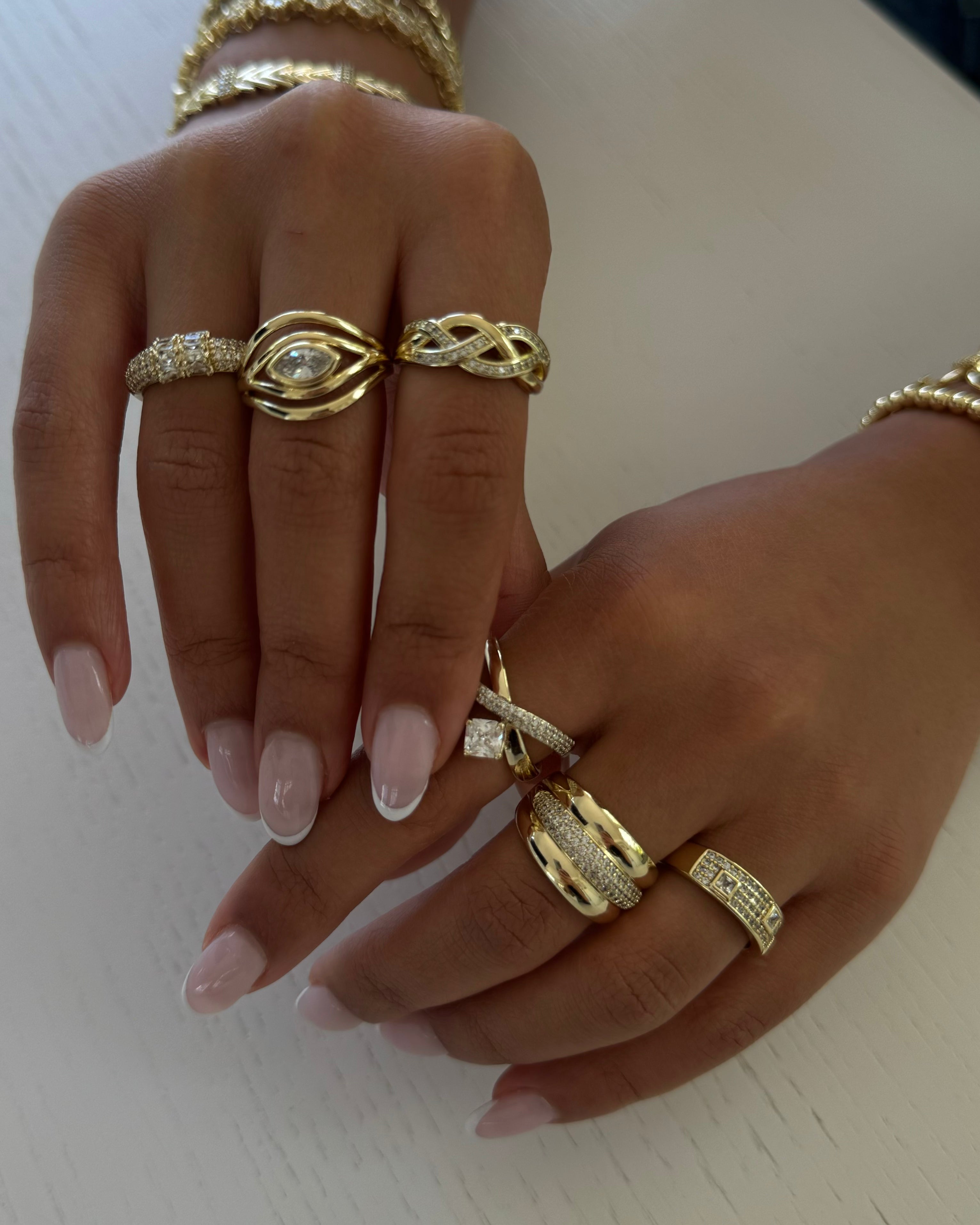 Ring VIP Bold Shine -14K vergoldet