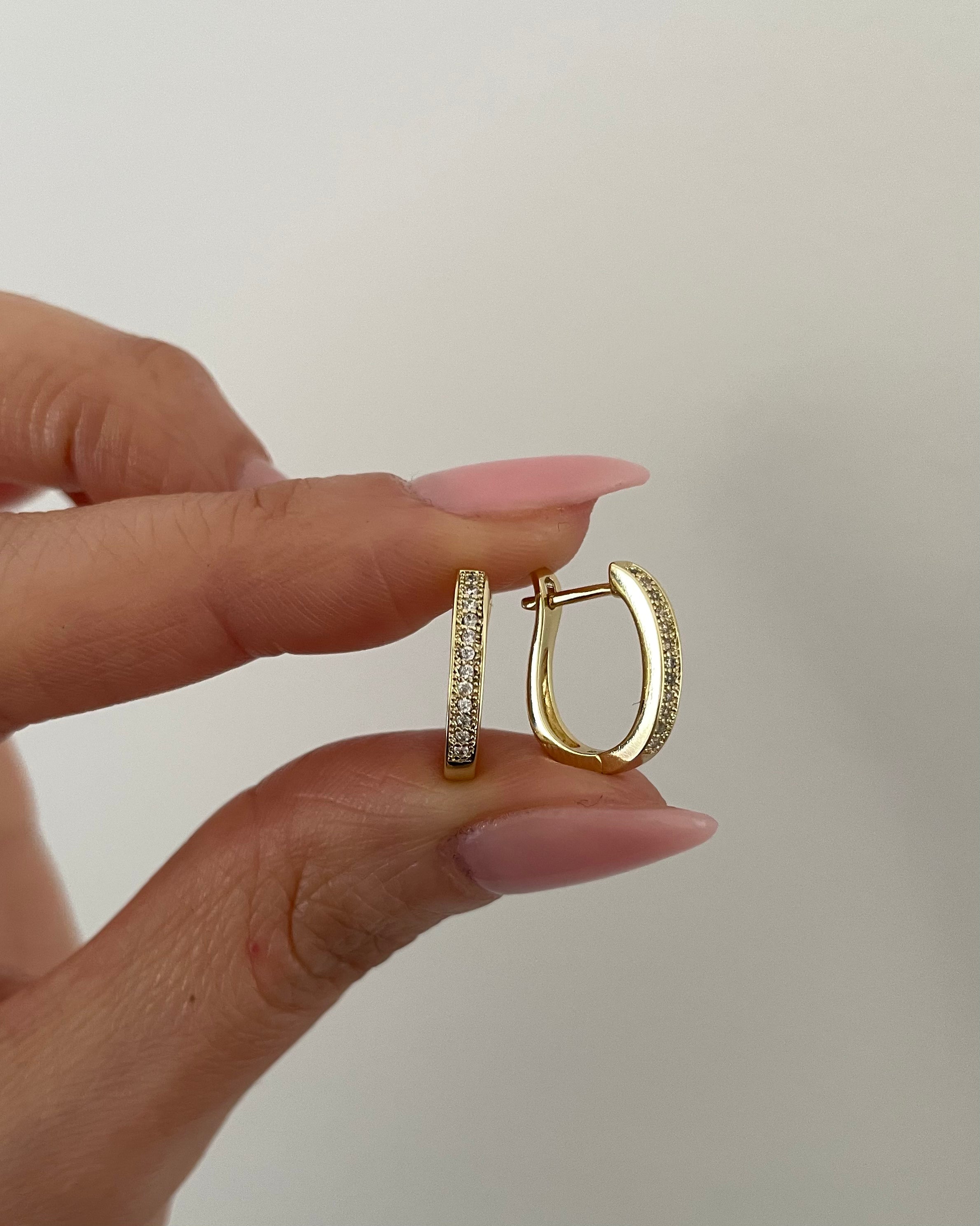 Ohrringe VIP Nura -14K vergoldet