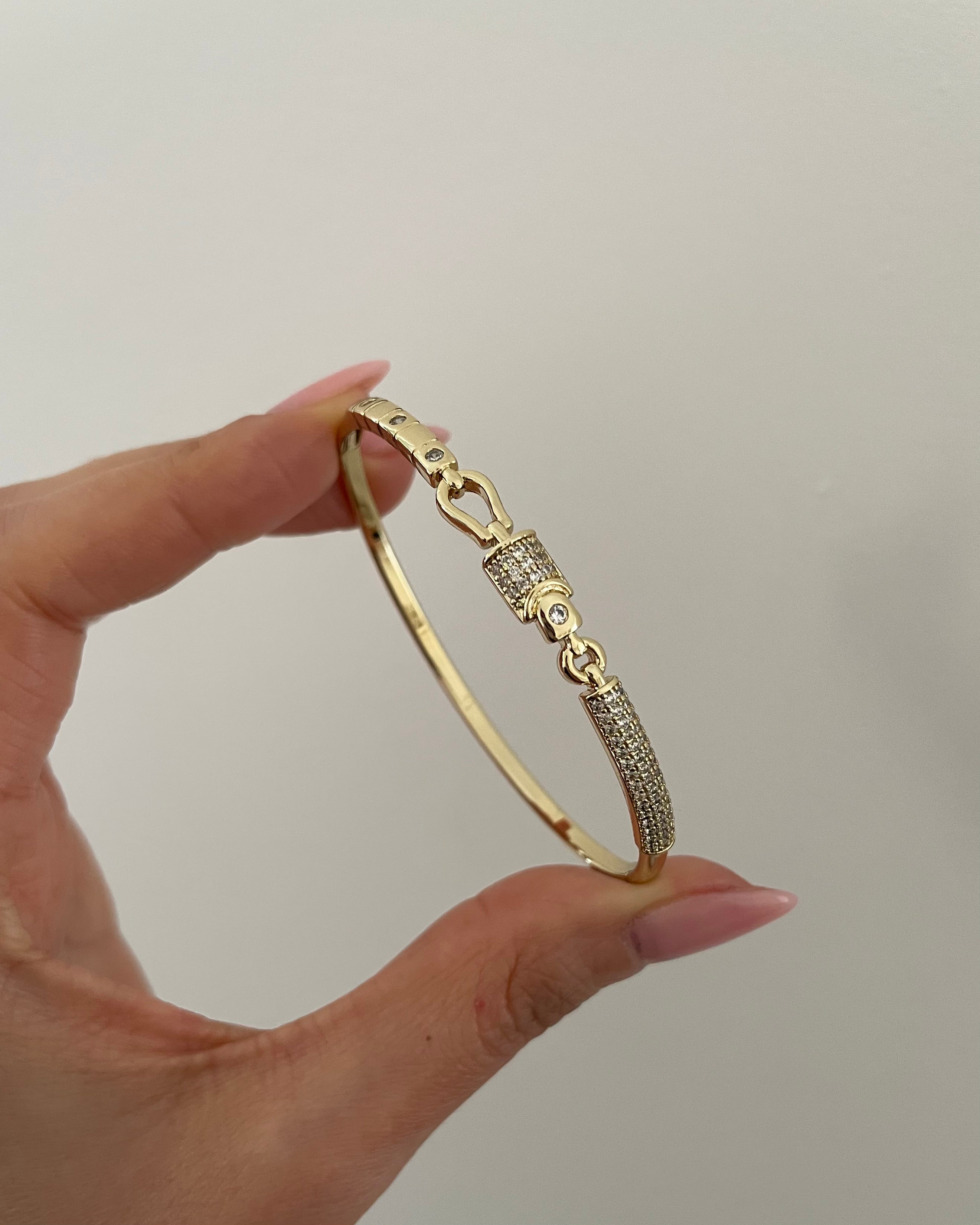 Armreif VIP Lock -14K vergoldet