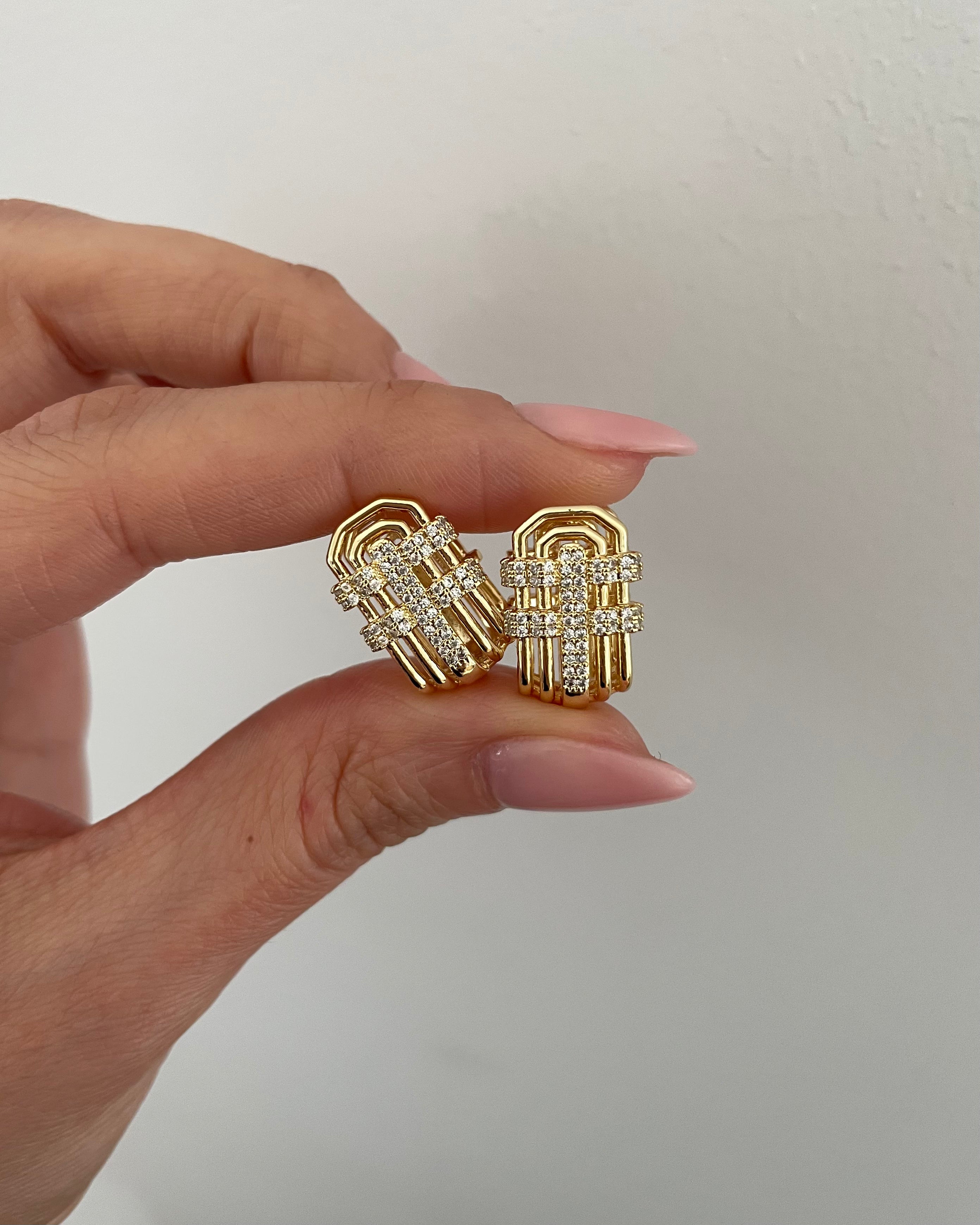 Ohrringe VIP Aluna -14K vergoldet