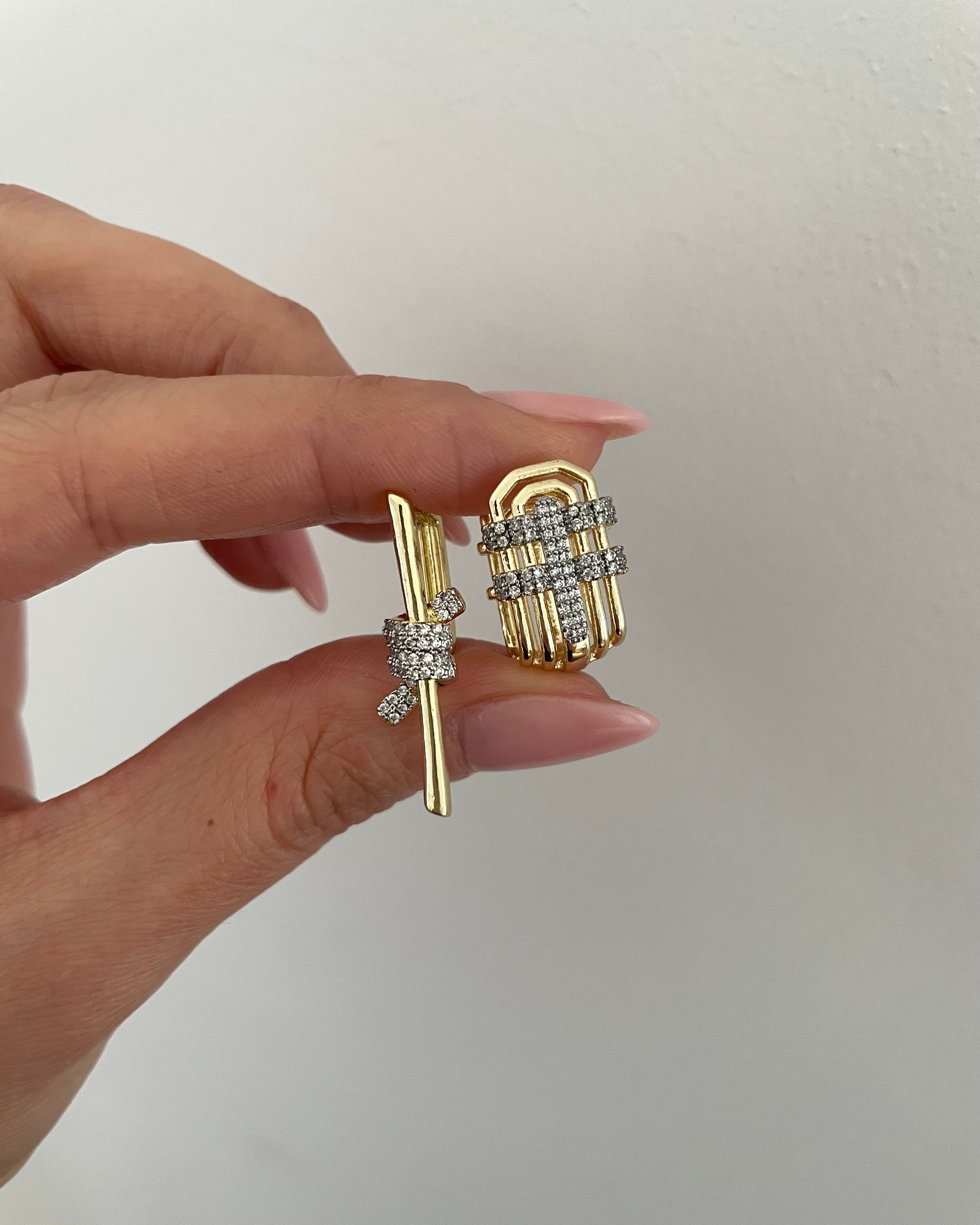 Ohrringe VIP Arila -14K vergoldet