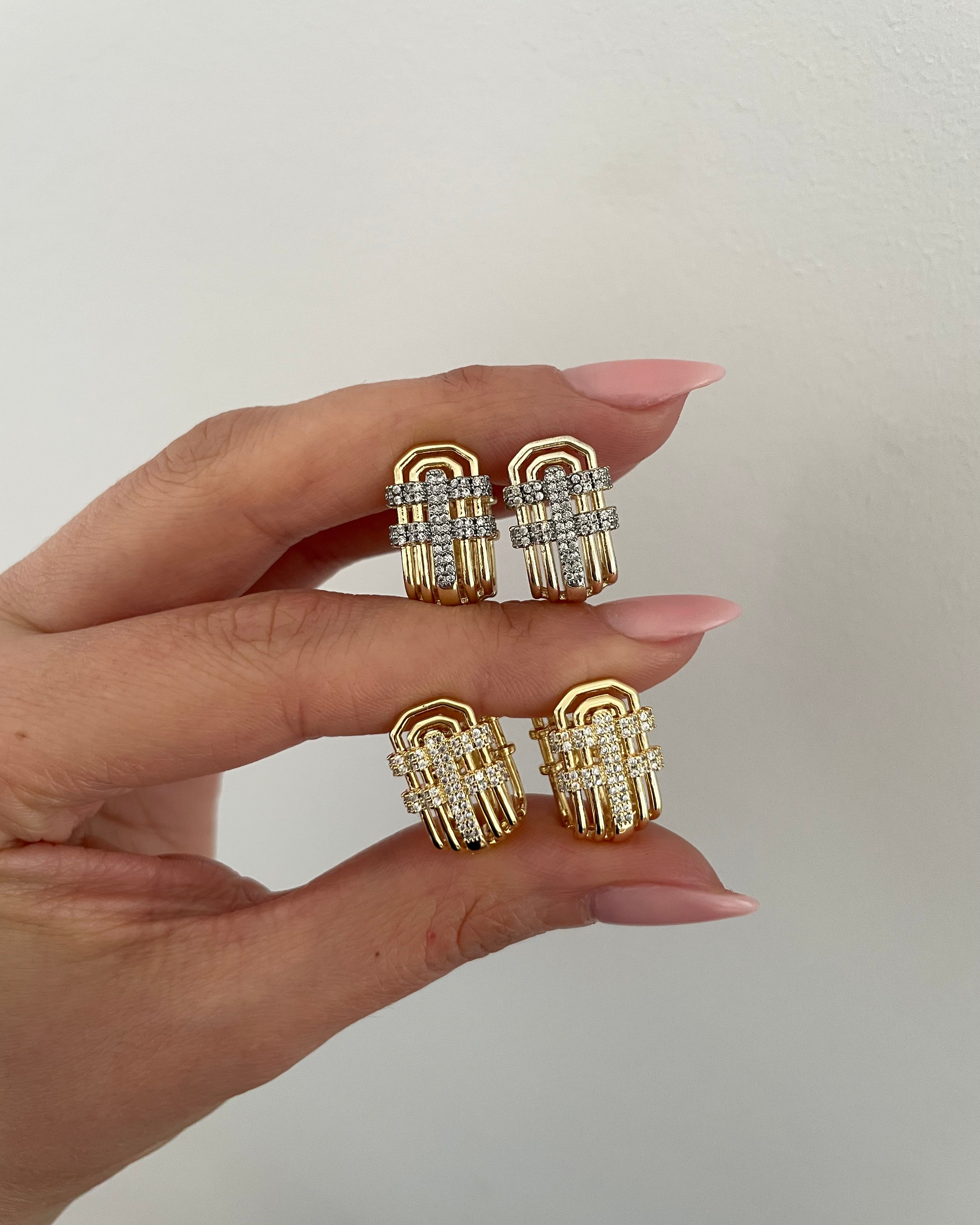 Ohrringe VIP Aluna -14K vergoldet