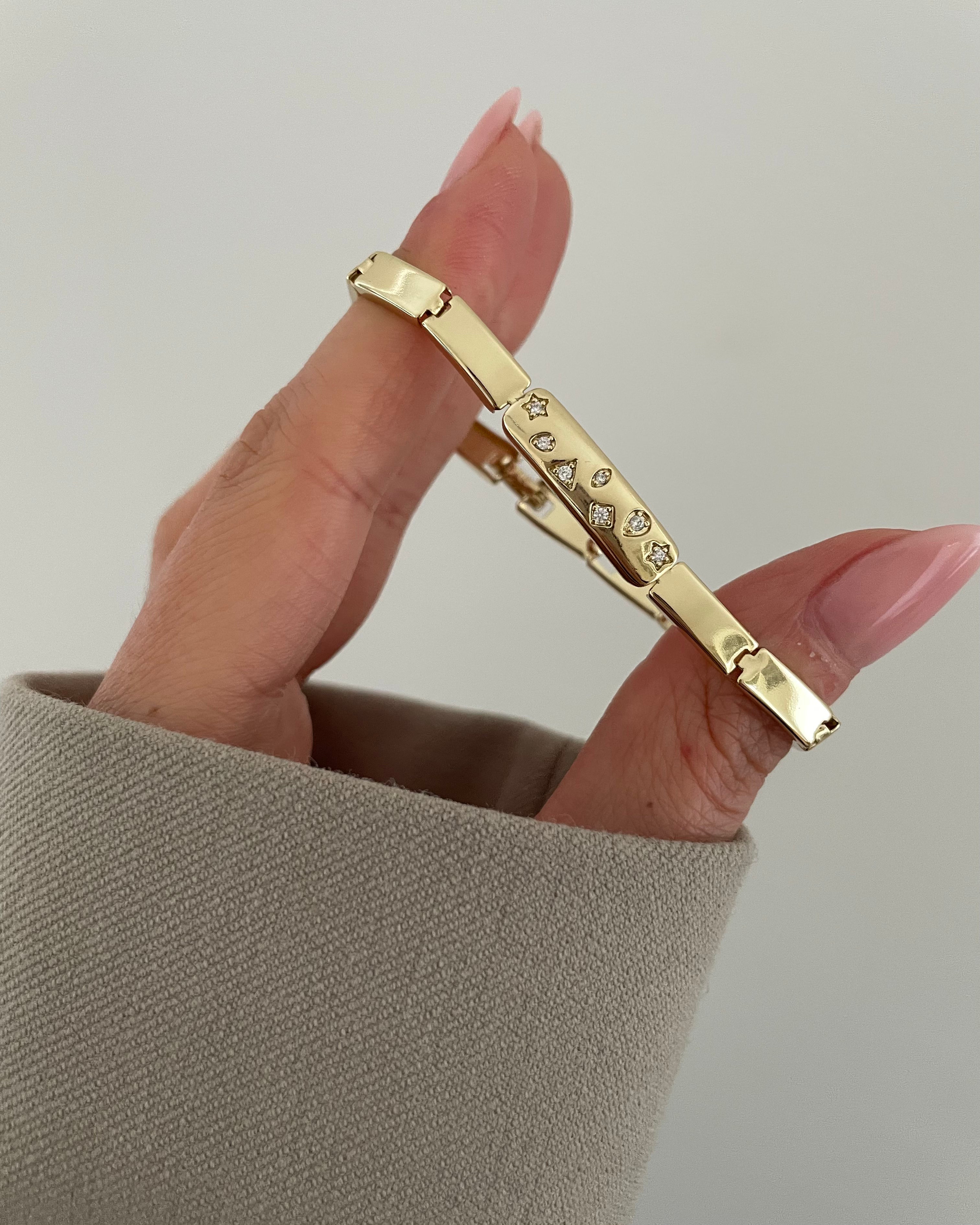 Armband VIP Livia -14K vergoldet