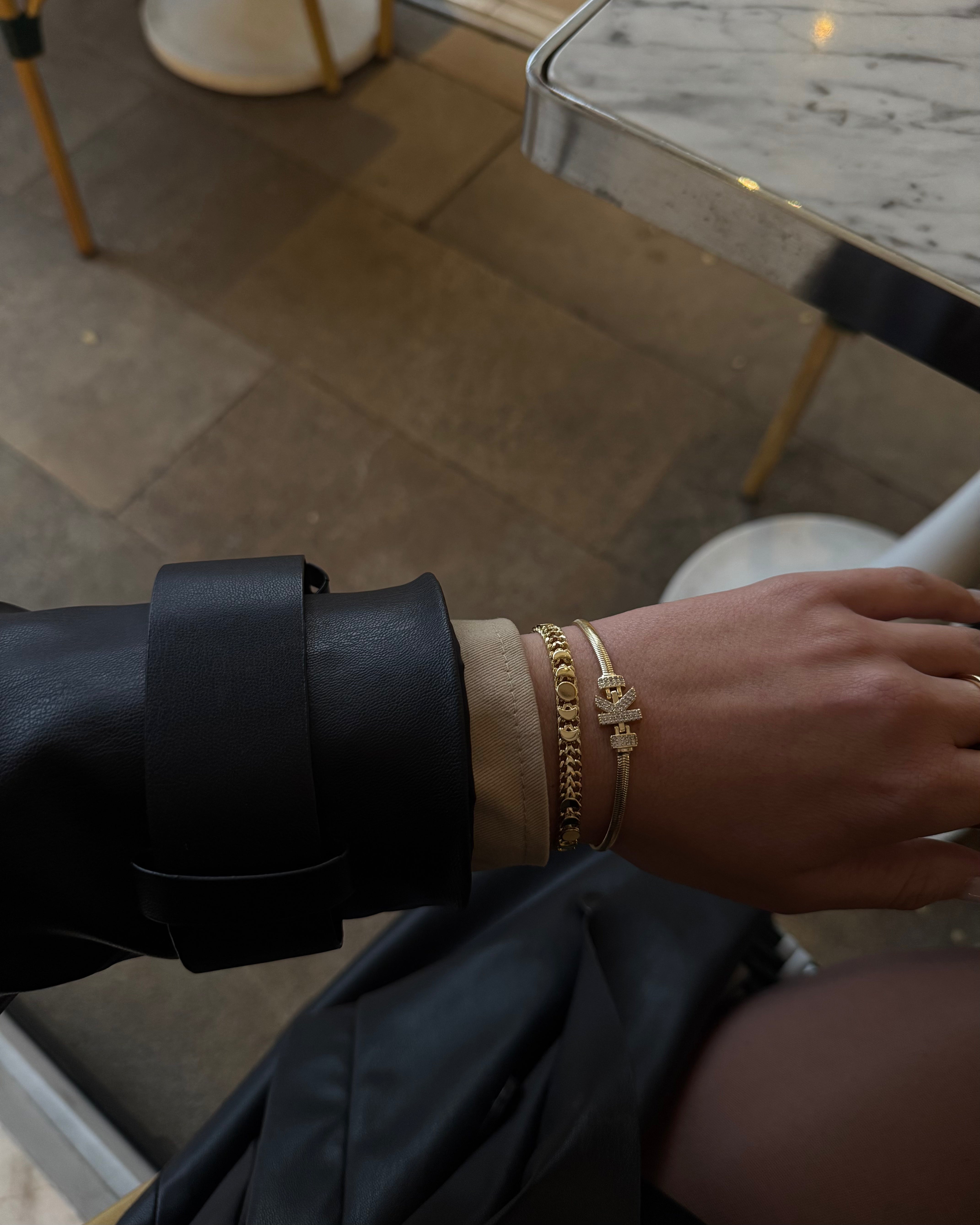 Armband VIP Luna -14K vergoldet