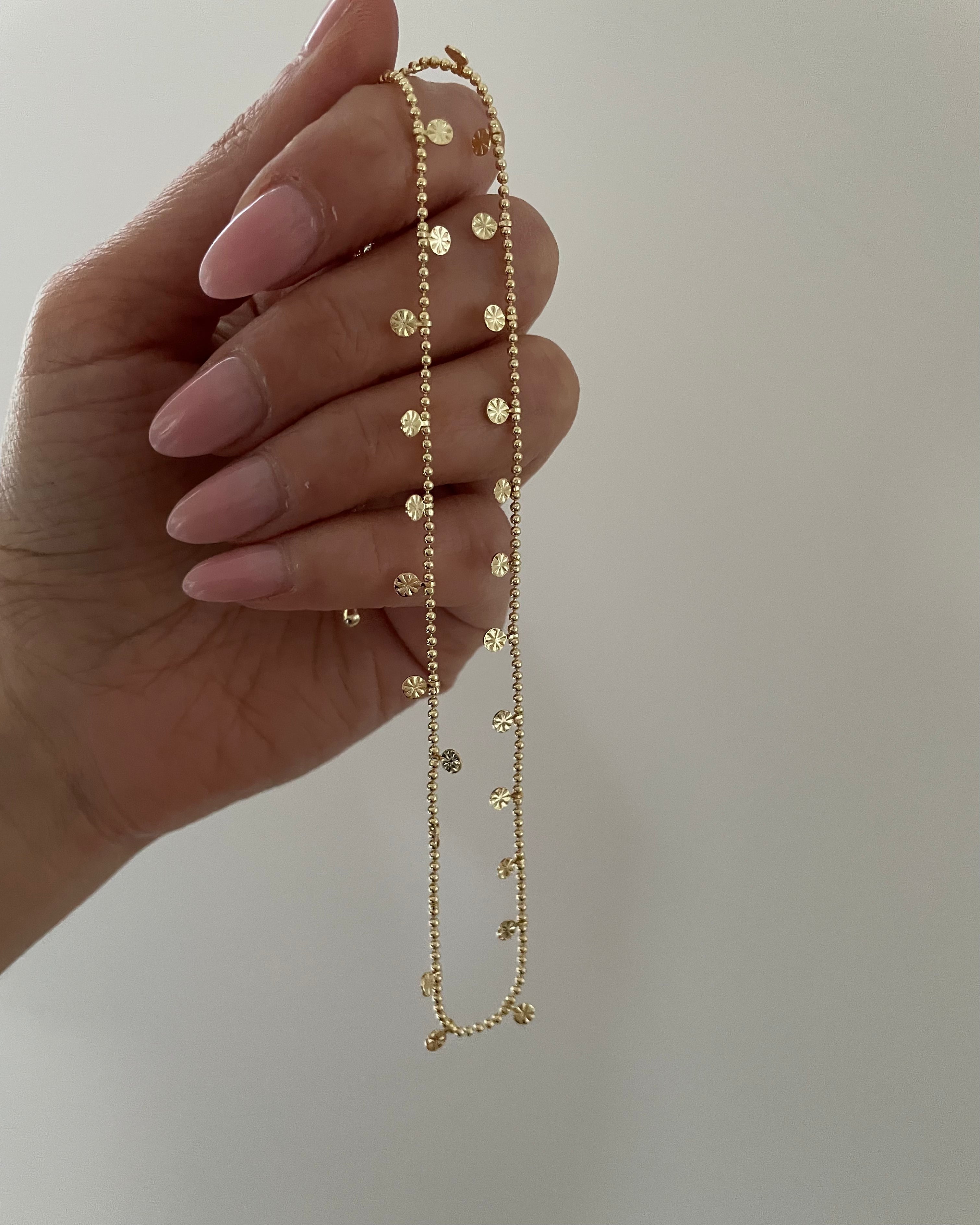 Kette VIP Fine Golden Plate -14K vergoldet