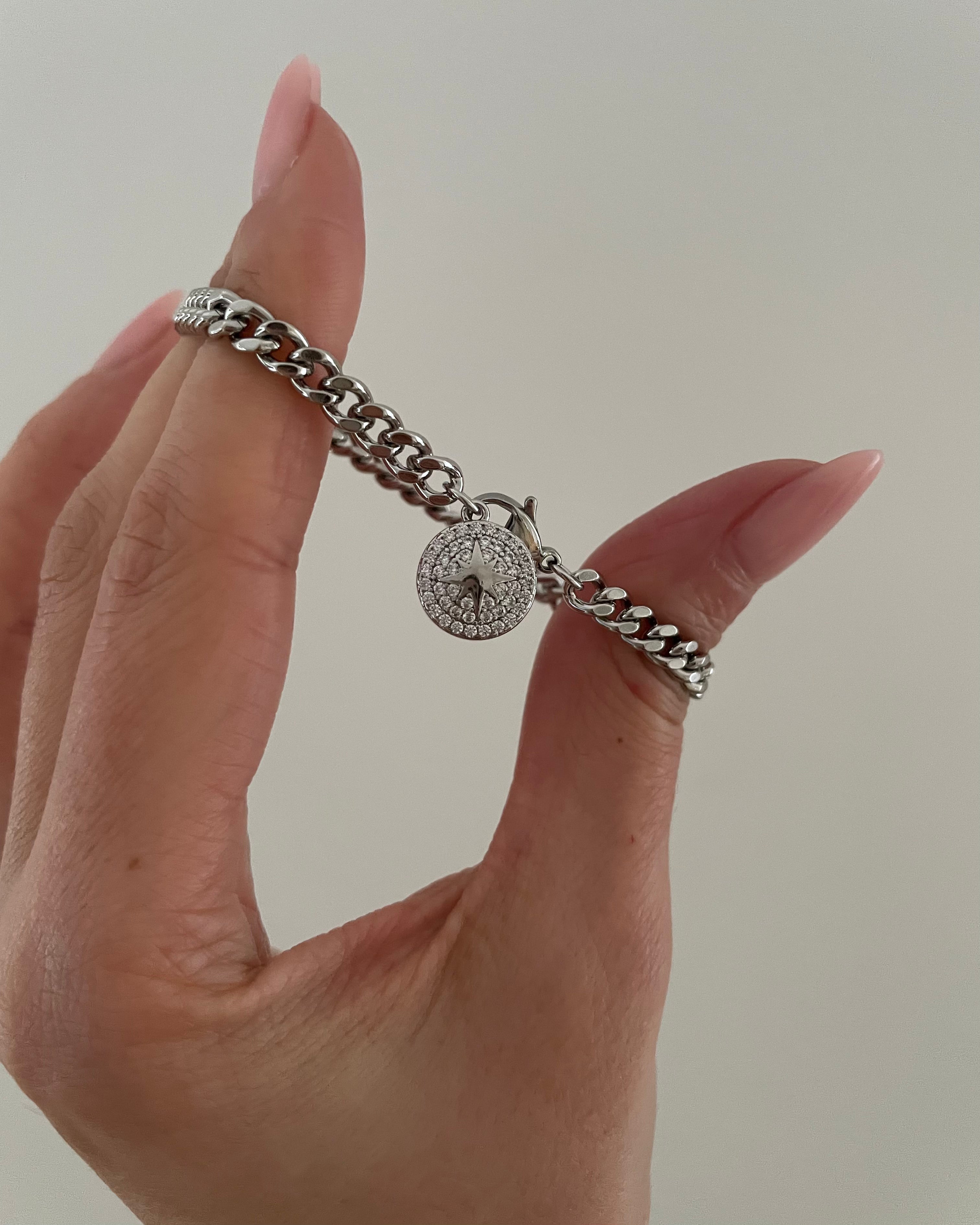 Armband VIP Charm - Silber