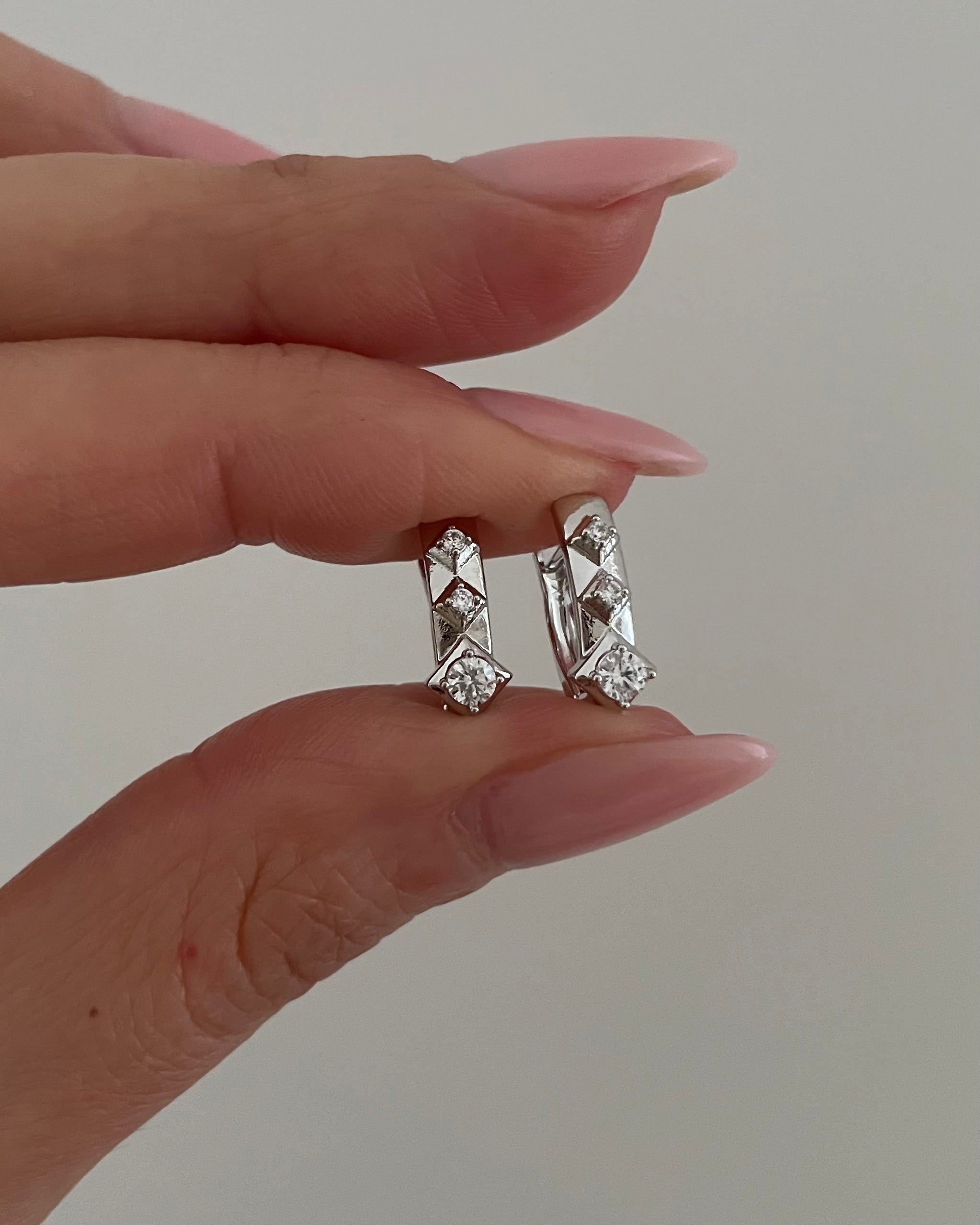 Ohrringe VIP Cubic - Silber