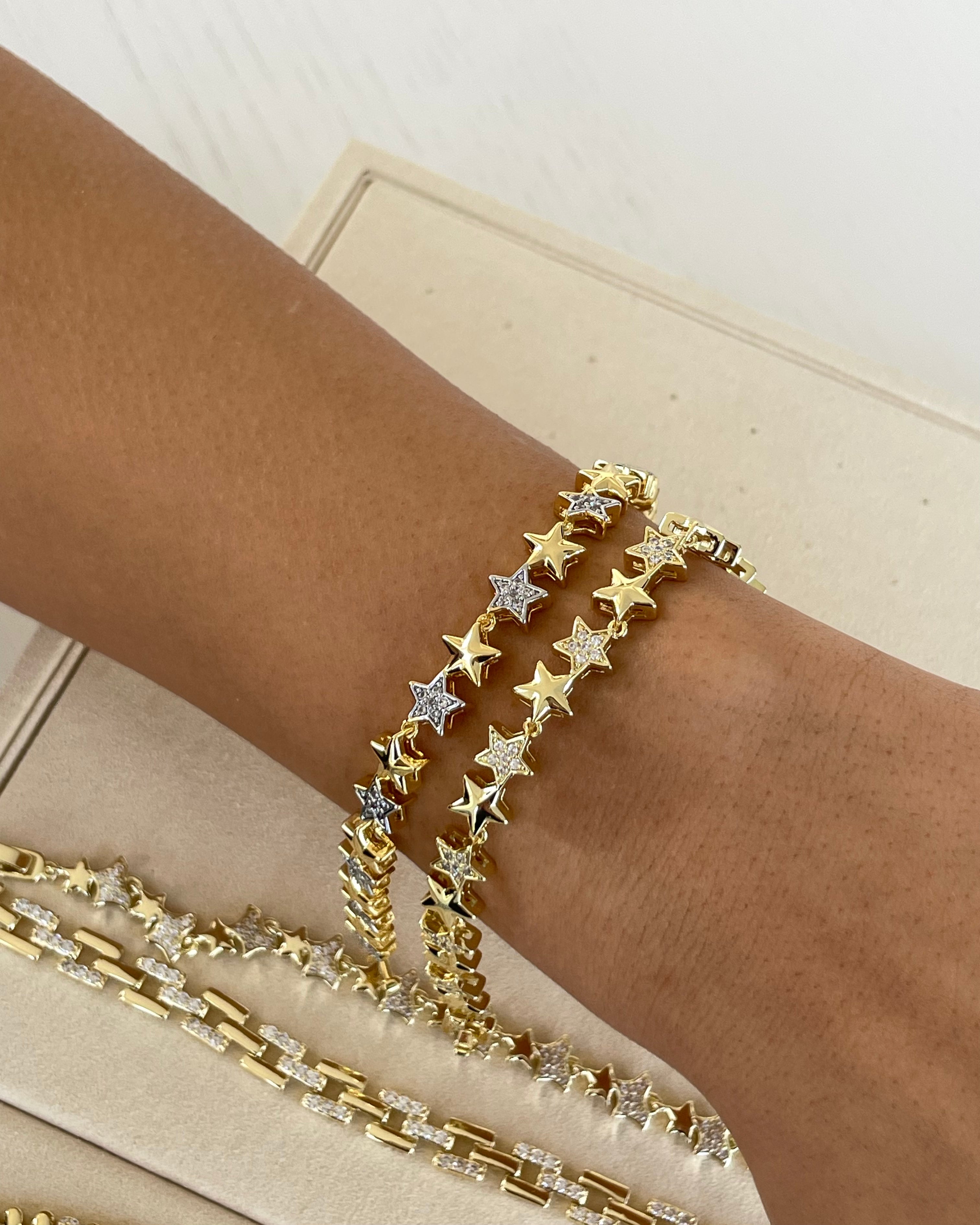Armband VIP Star Gold Silber