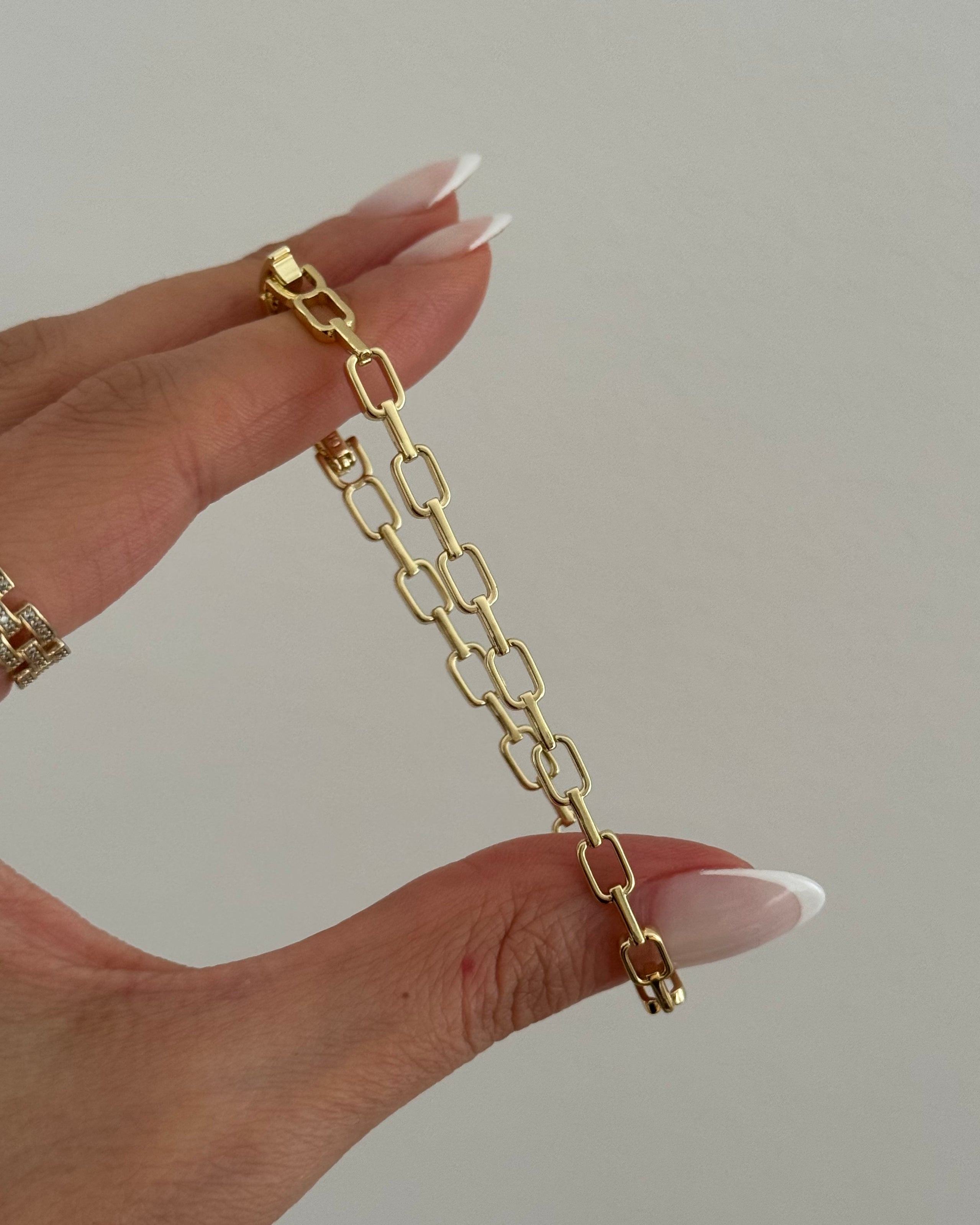 Armband VIP Fine Chain Chic -14K vergoldet
