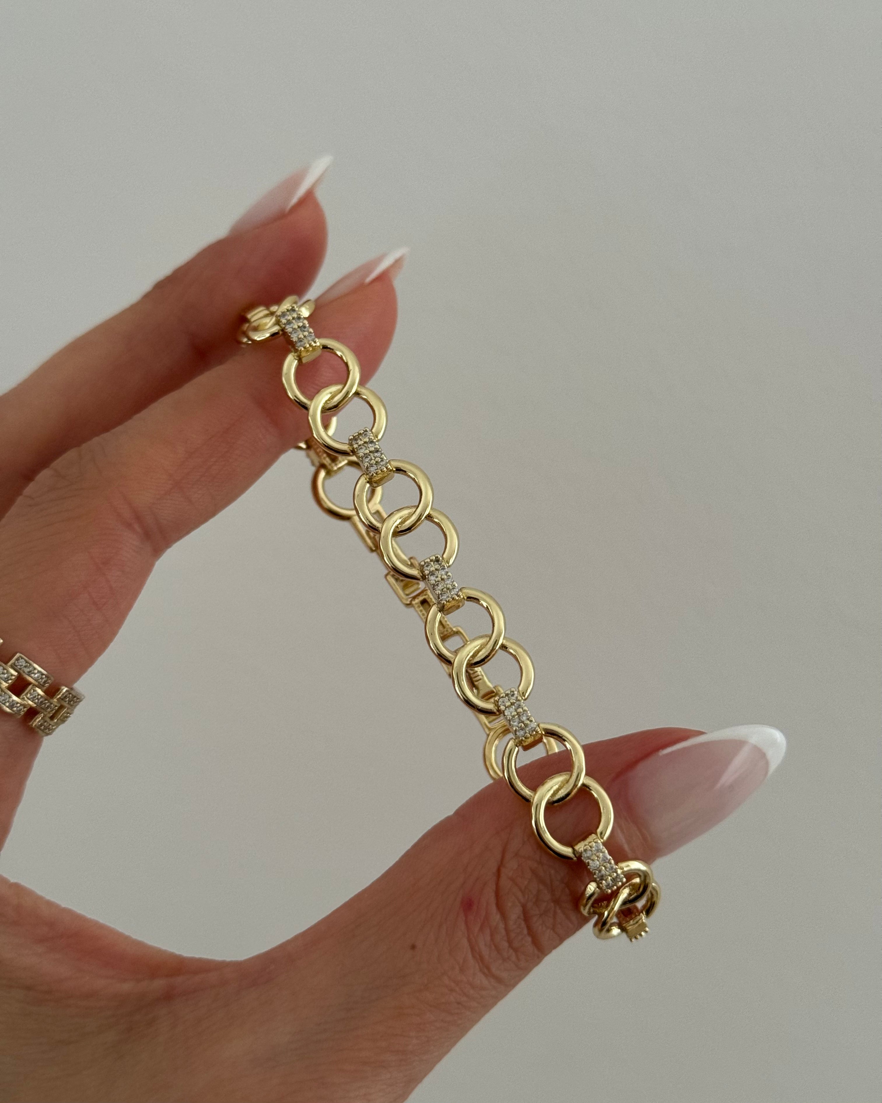 Armband VIP Ava -14K vergoldet