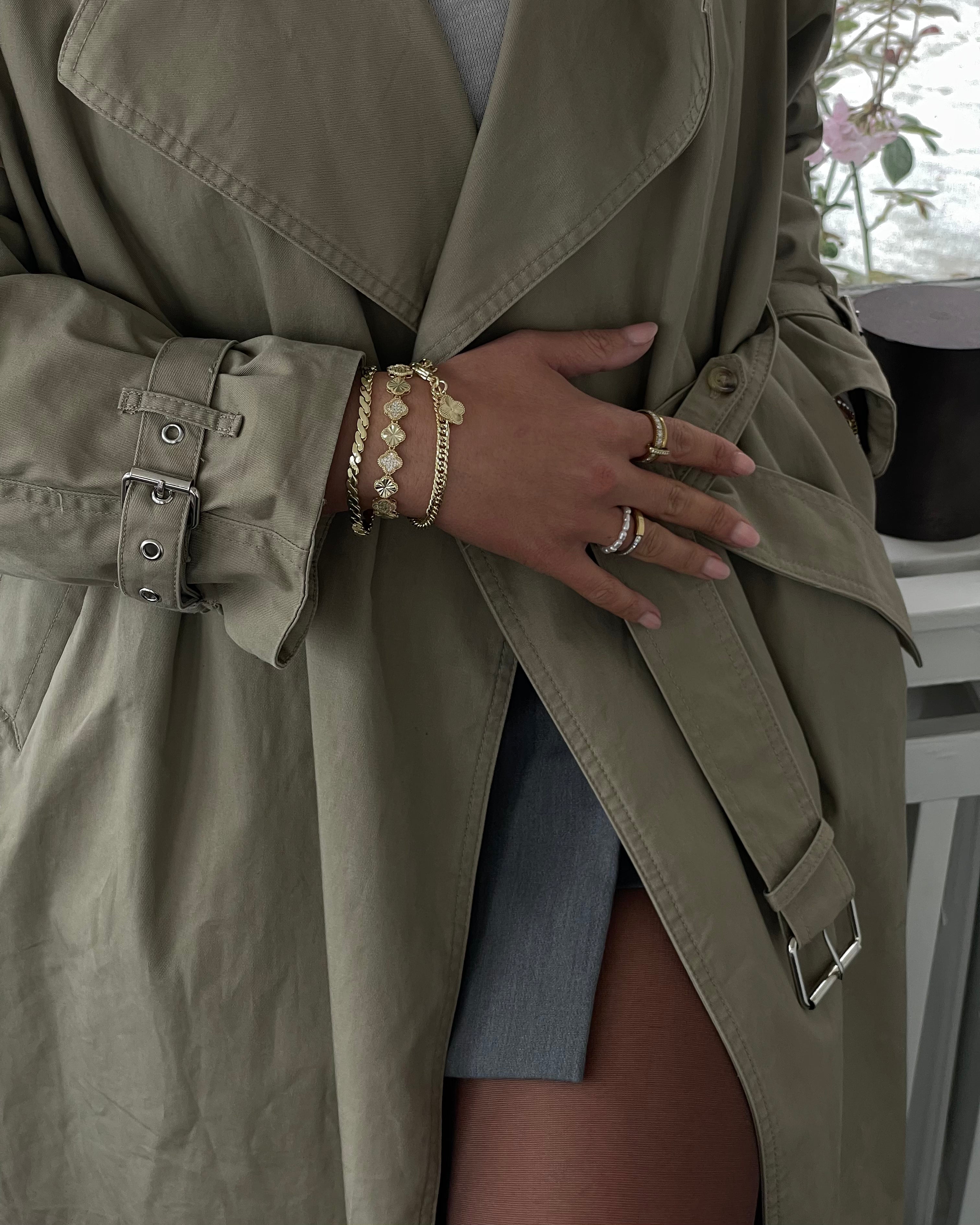Armband VIP Flora Clover -14K vergoldet