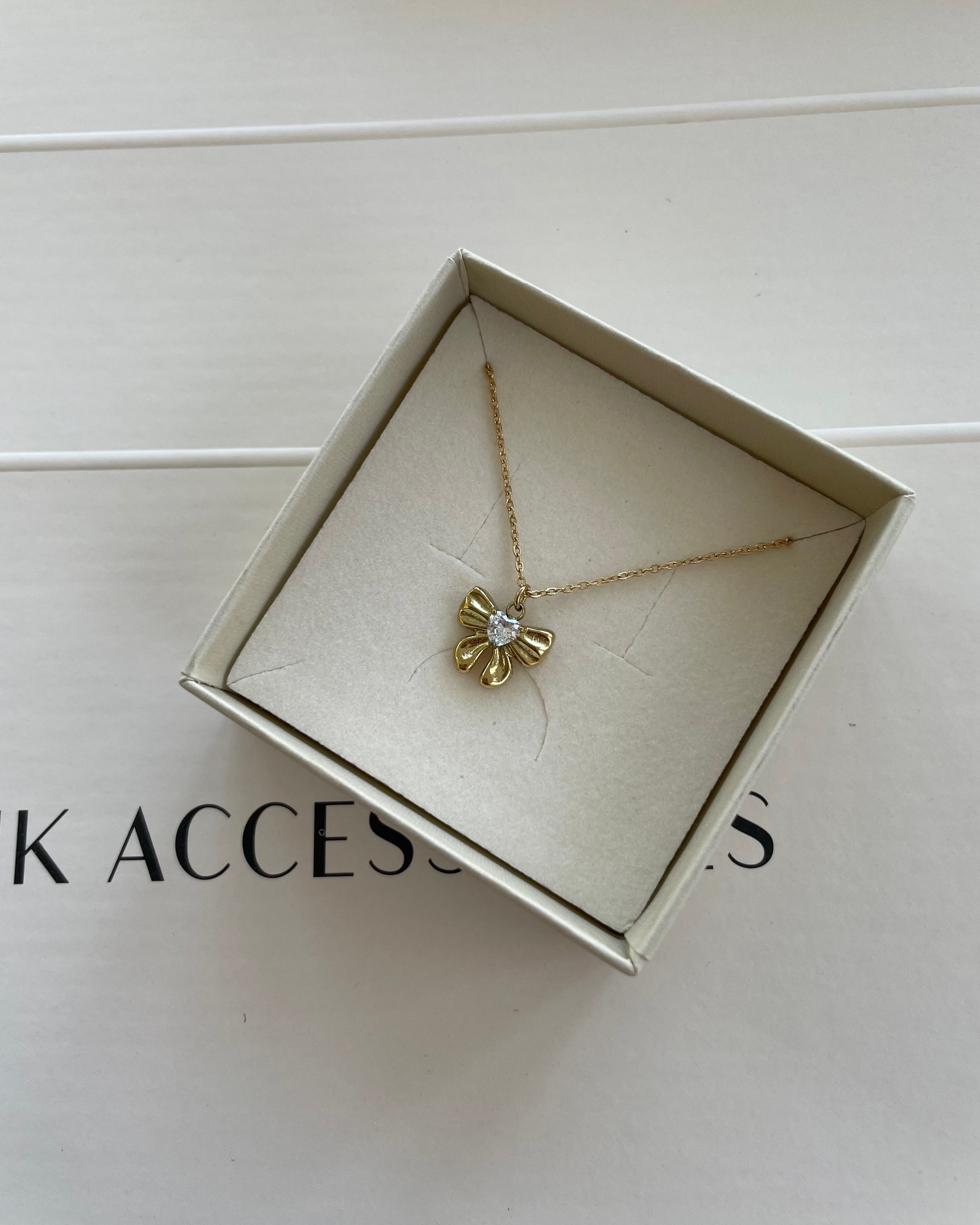 Papyon Pırlanta Kolye