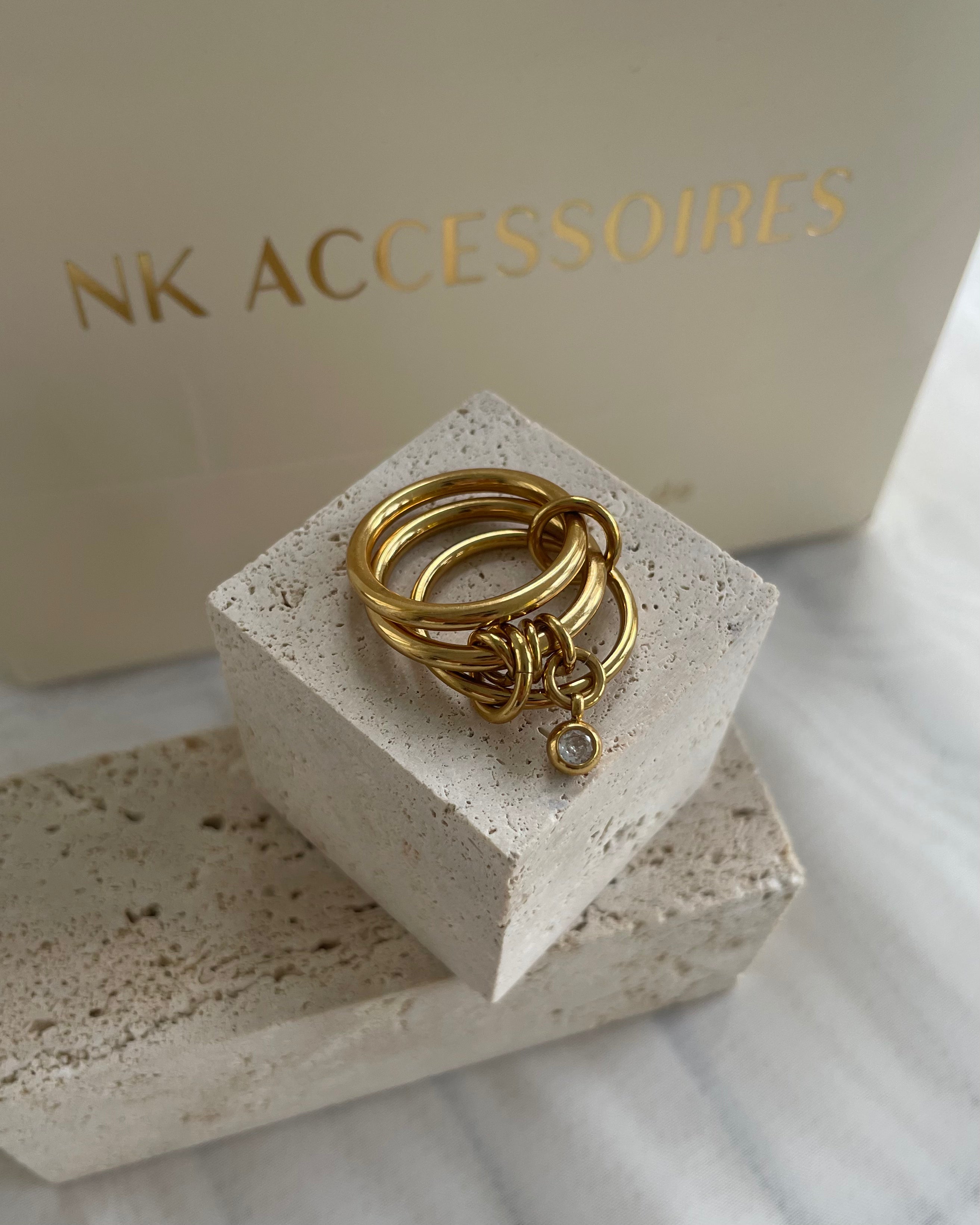 Ring Pave Charm Diamond