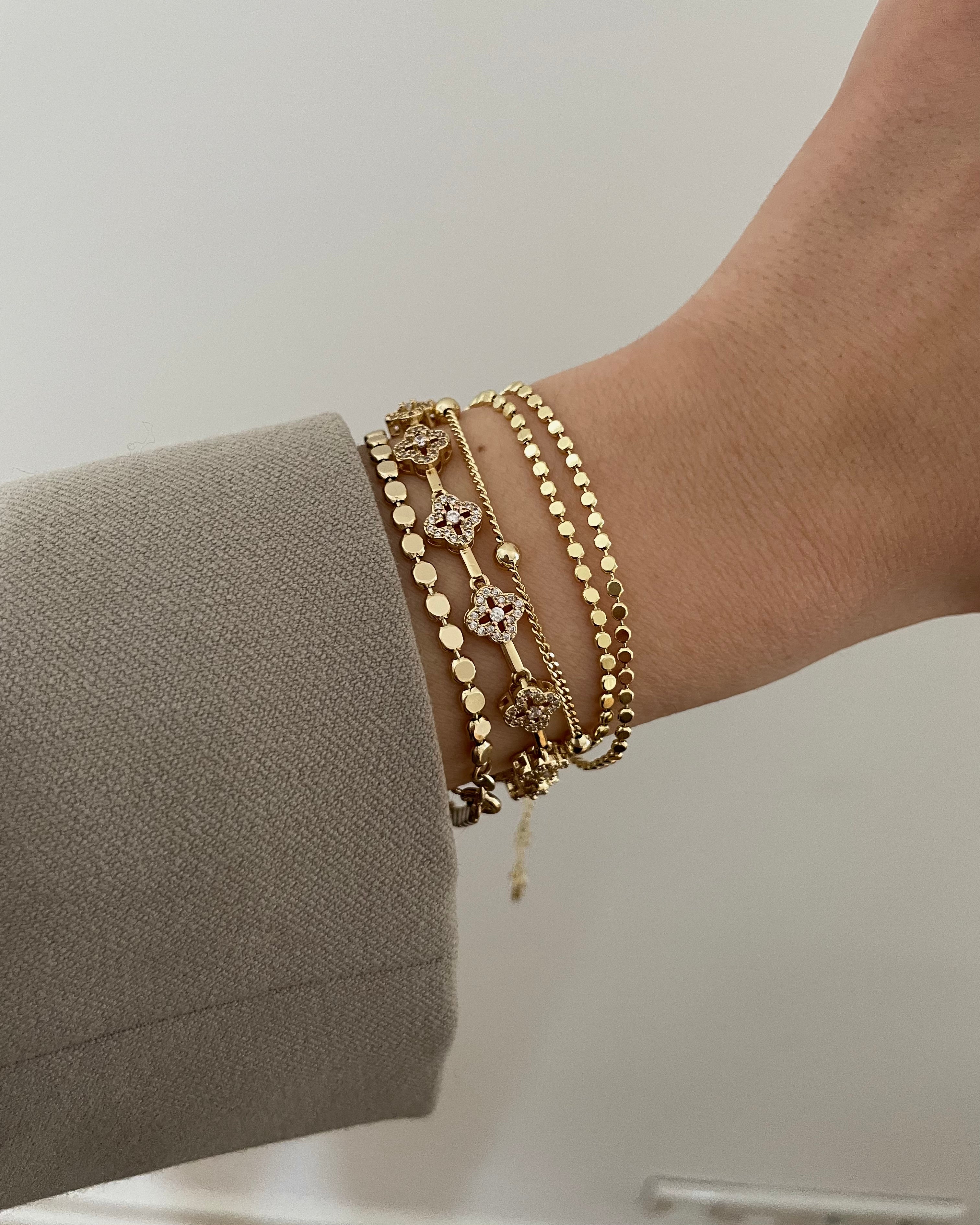 Armband VIP Fine Layla -14K vergoldet