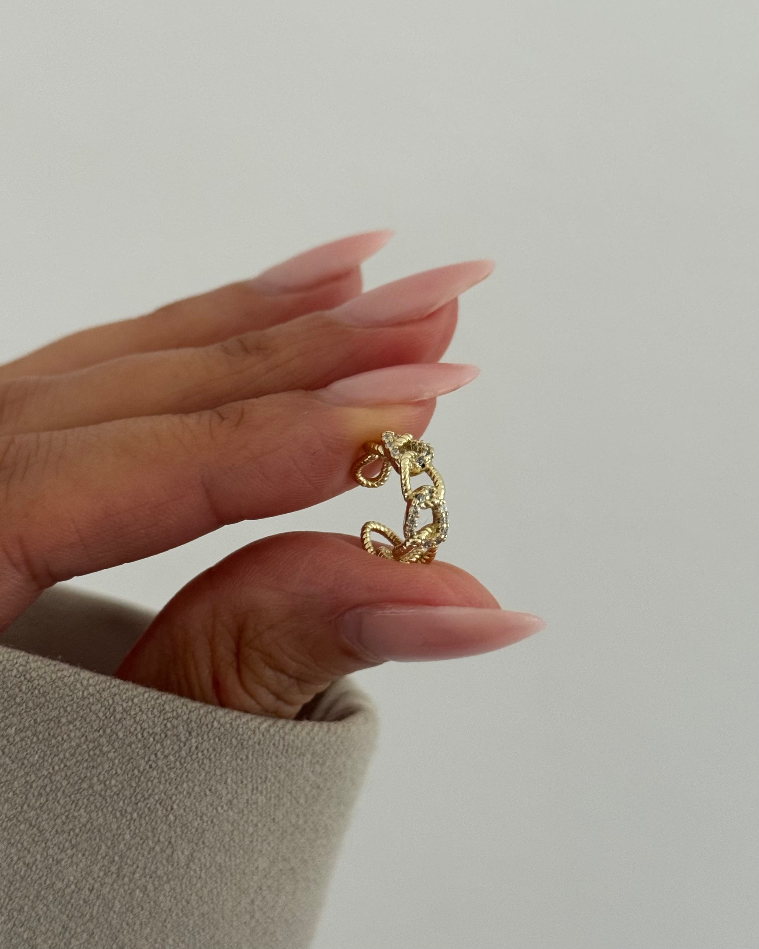 Earcuff VIP Chain -14K vergoldet