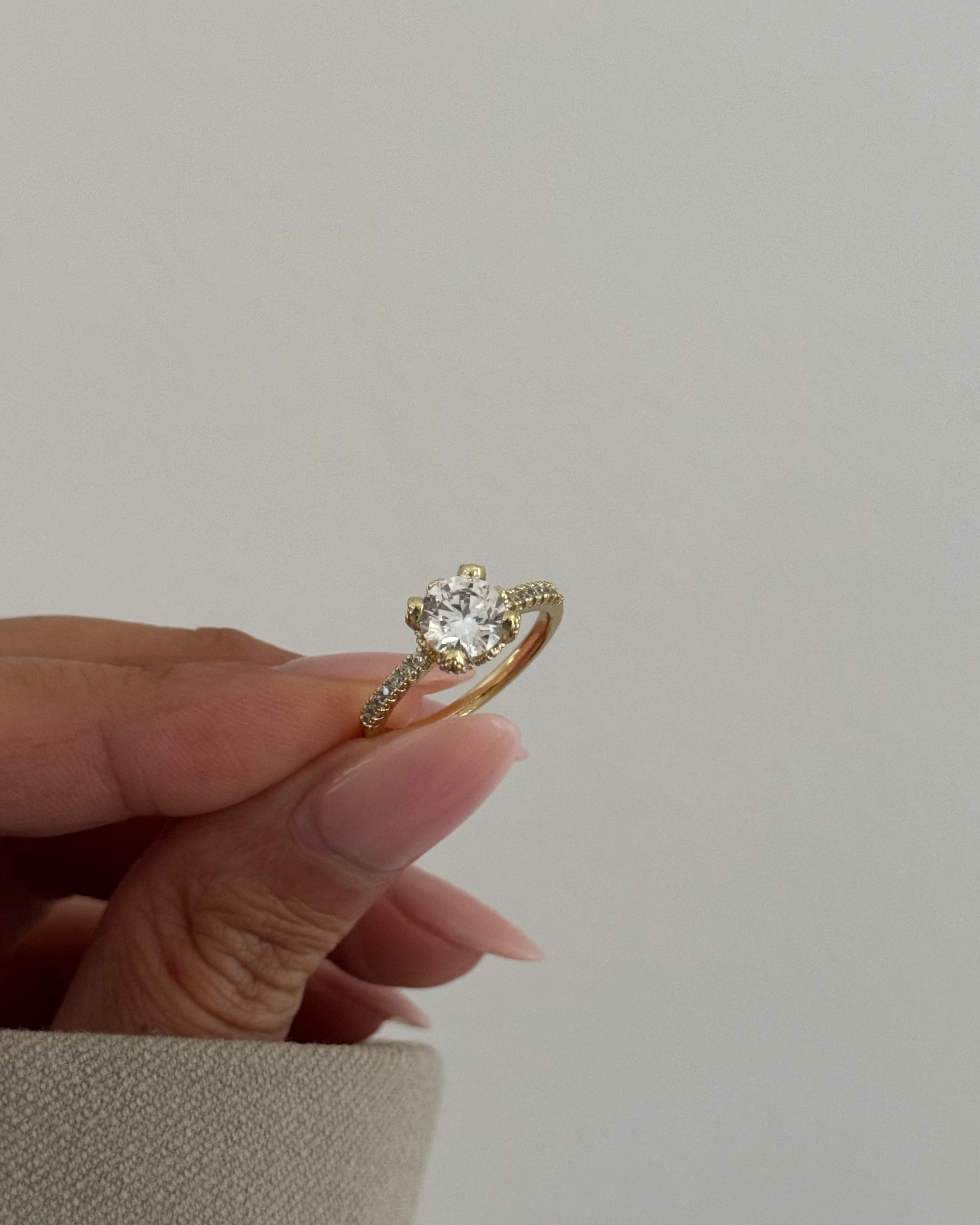 Ring VIP Ila -14K vergoldet