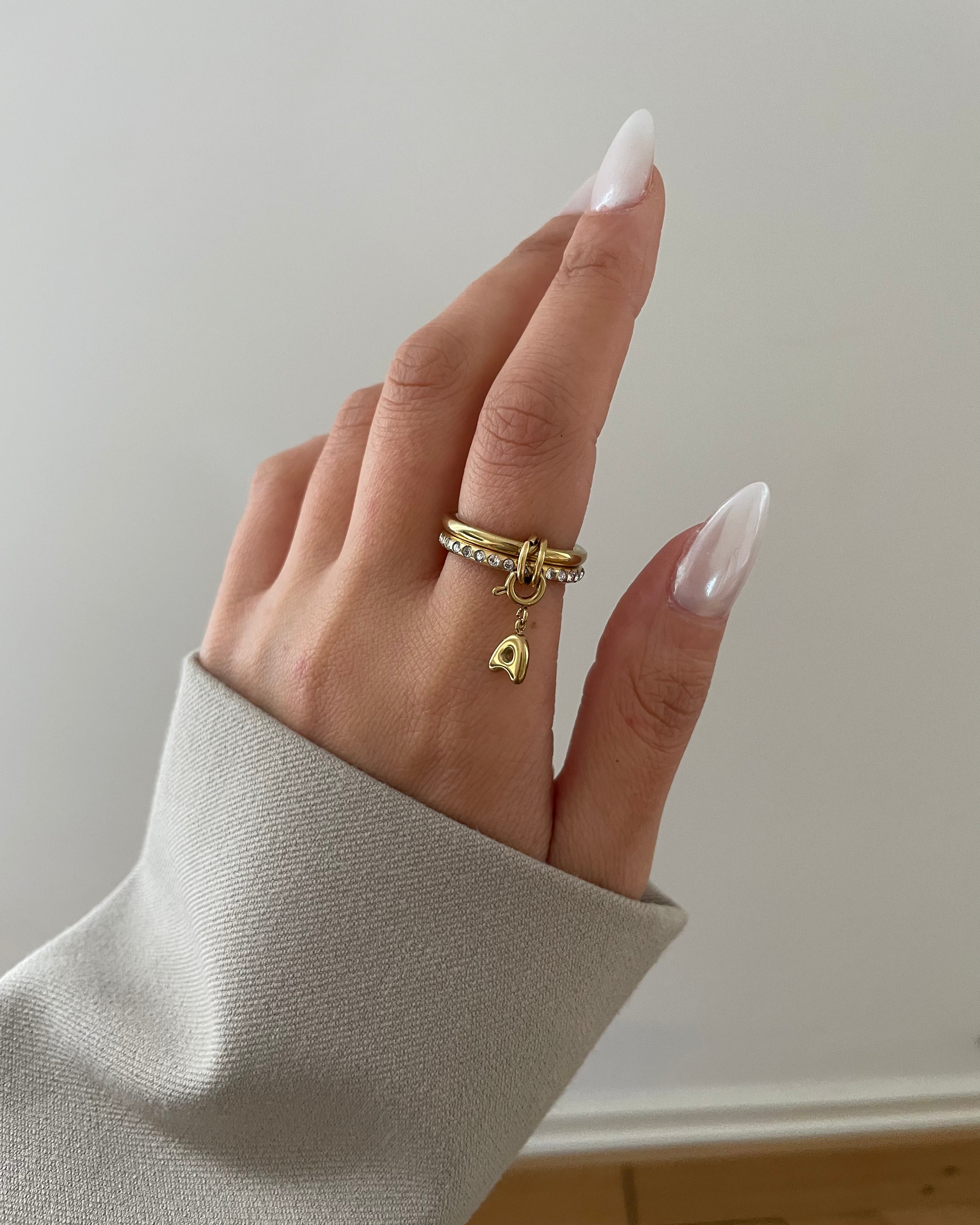 Ring Pave Flow Diamond