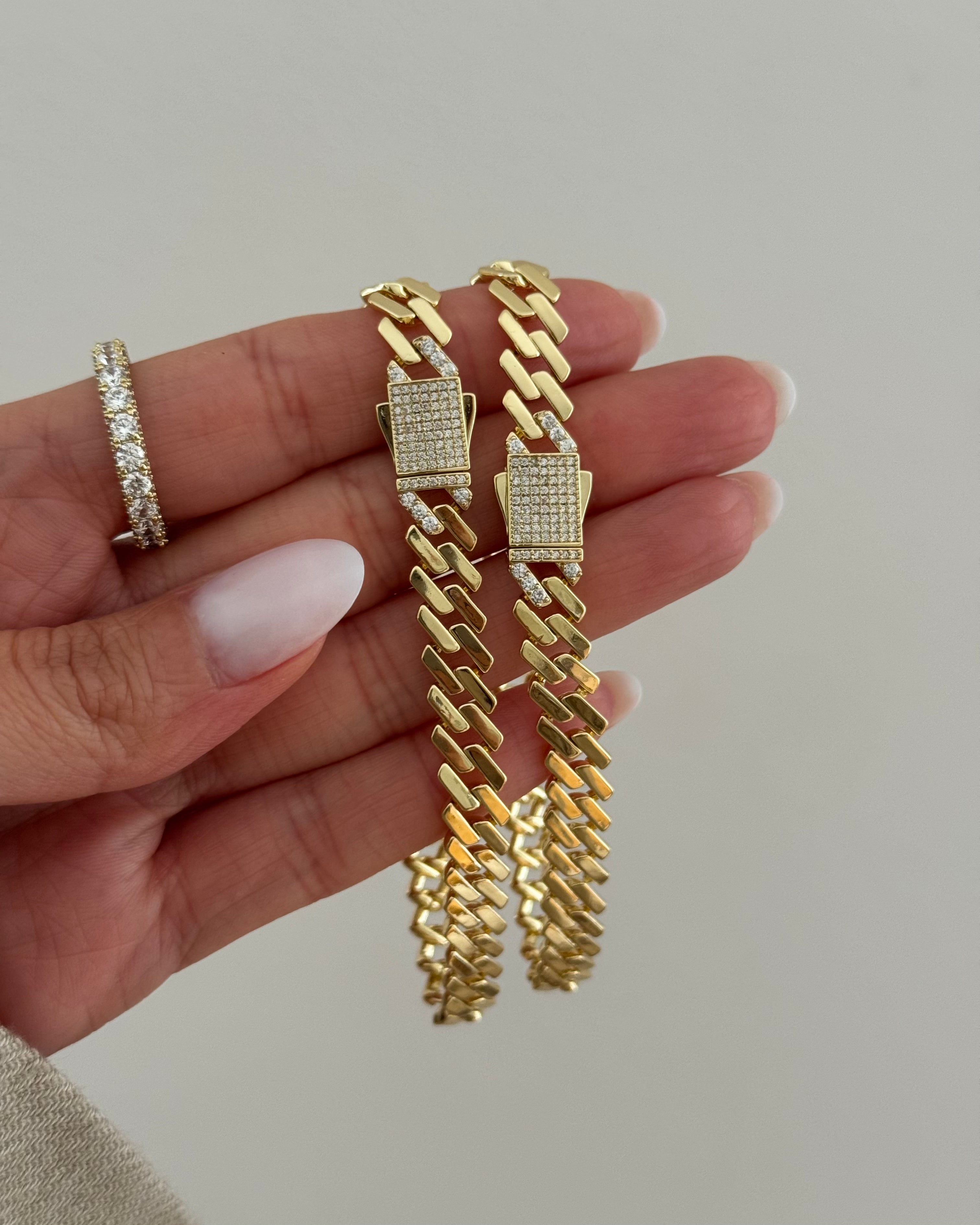 Armband VIP Gurmet Zack -14K vergoldet